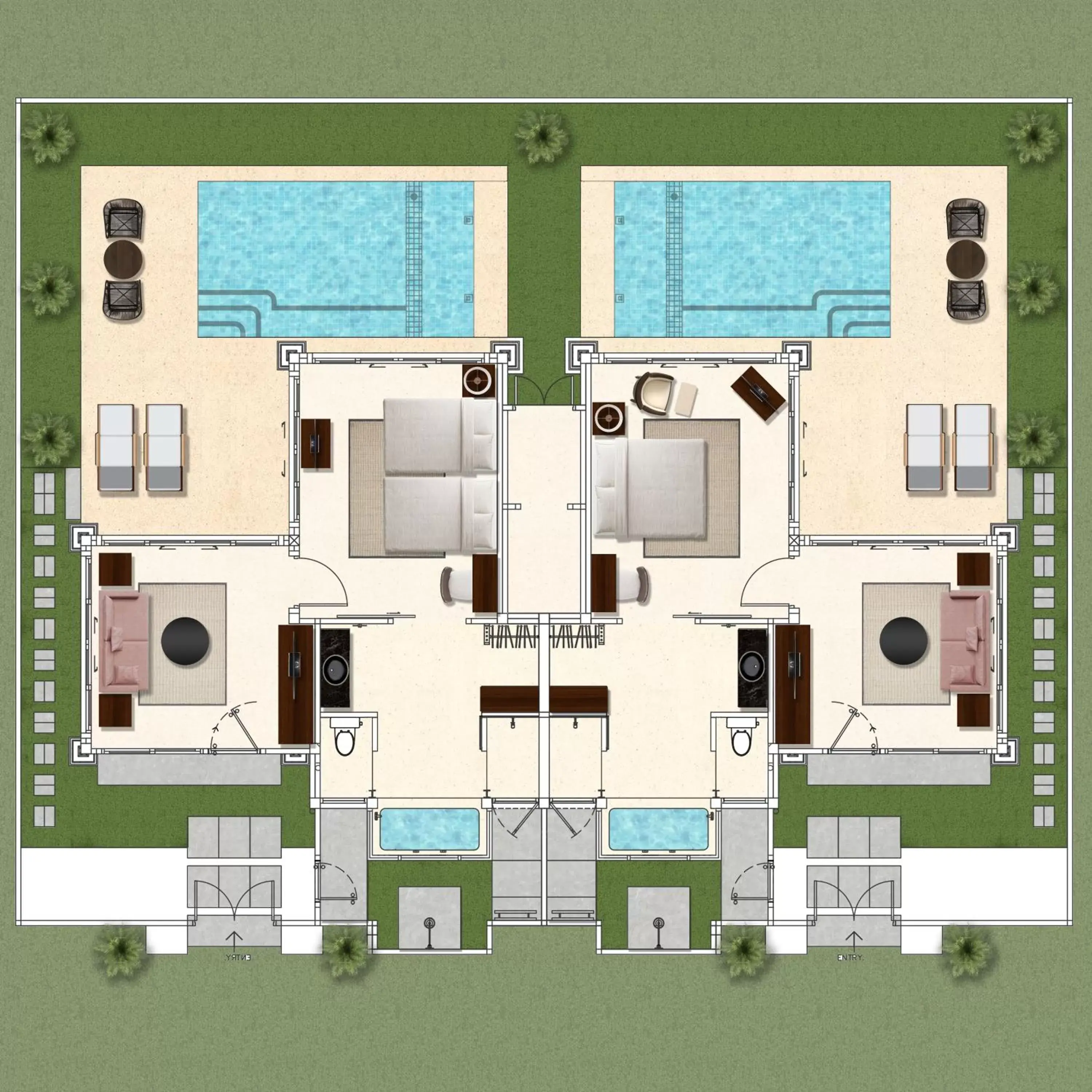 Floor Plan in Mövenpick Asara Resort & Spa Hua Hin