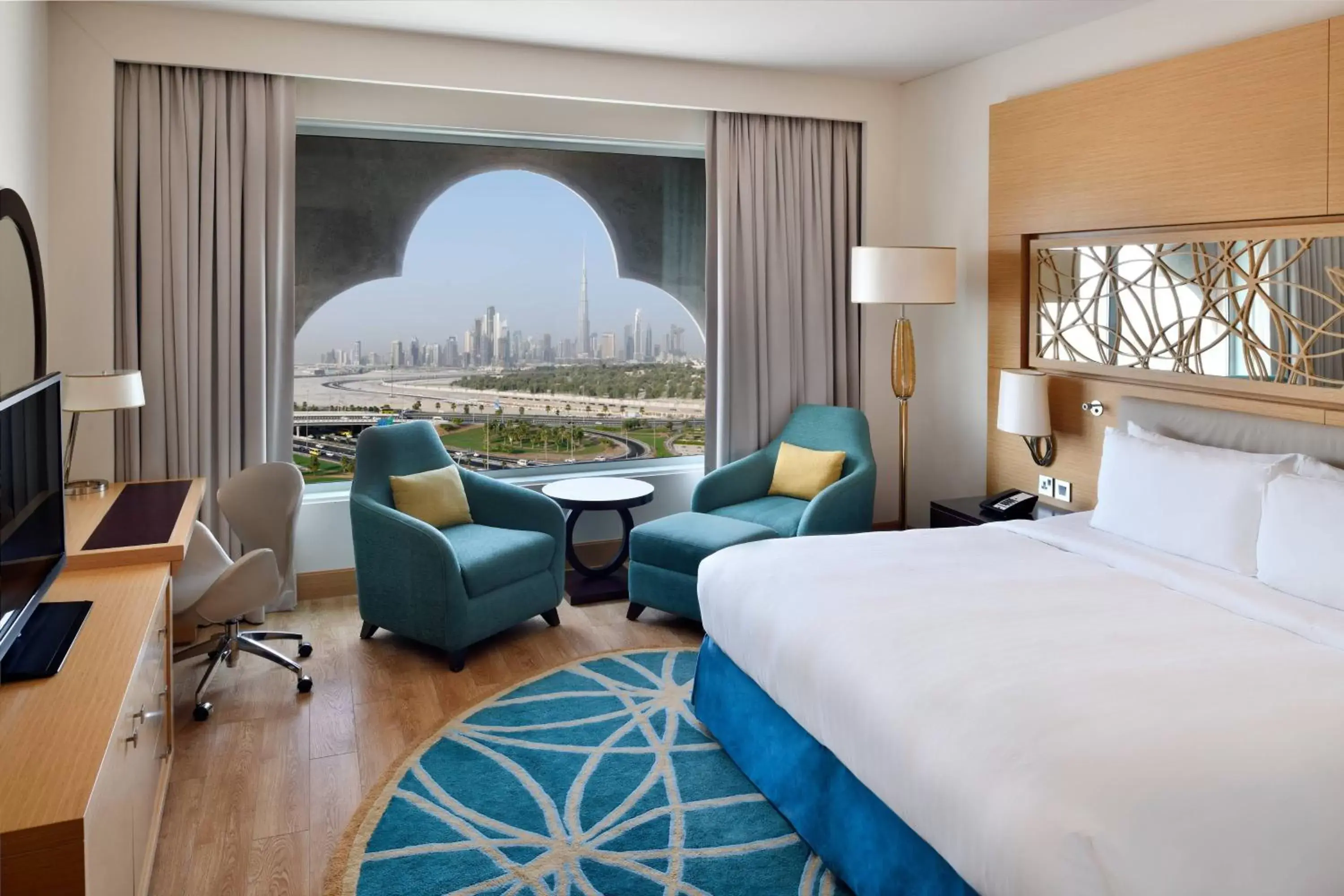 Photo of the whole room in Marriott Hotel, Al Jaddaf, Dubai