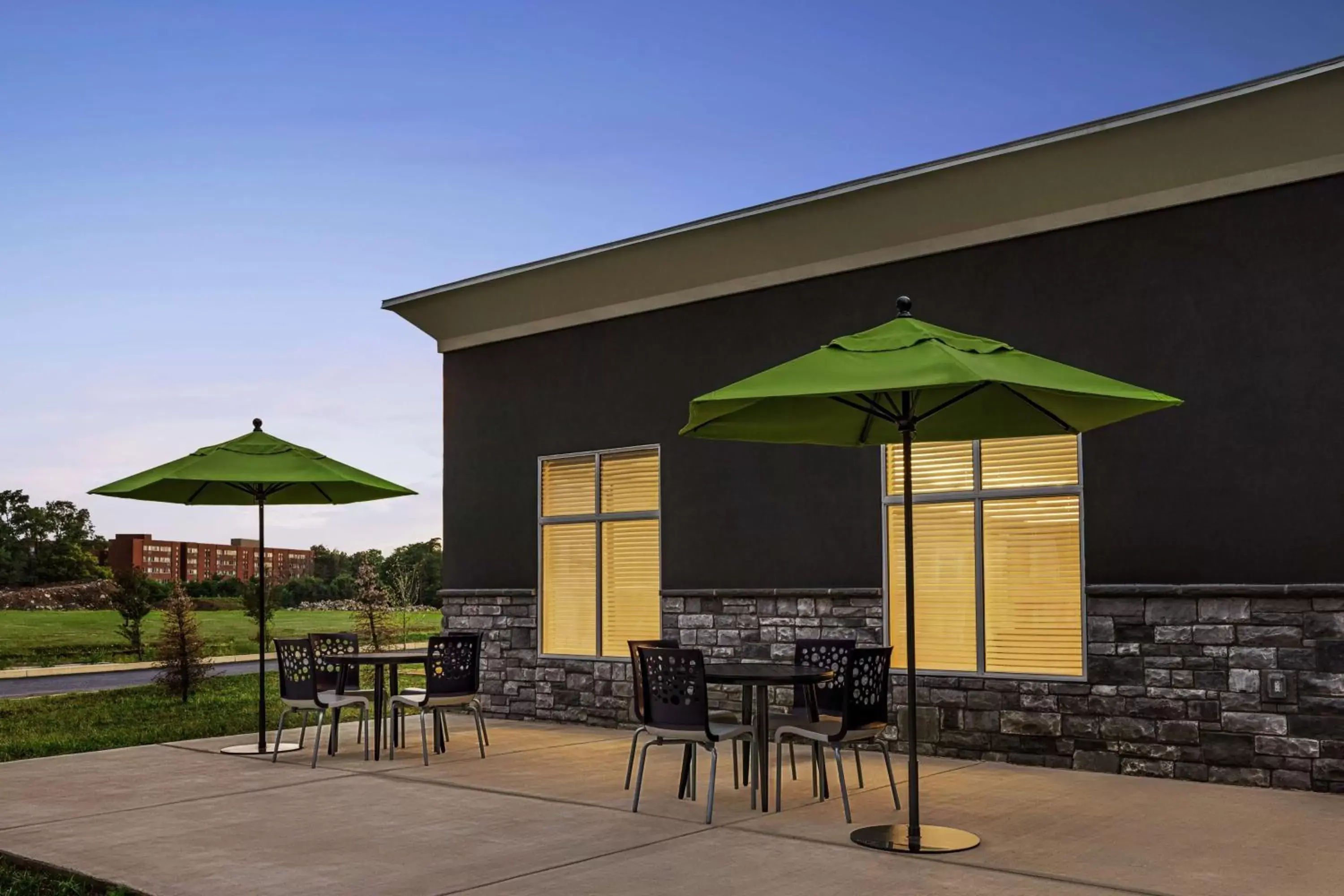Patio in Homewood Suites By Hilton Carlisle