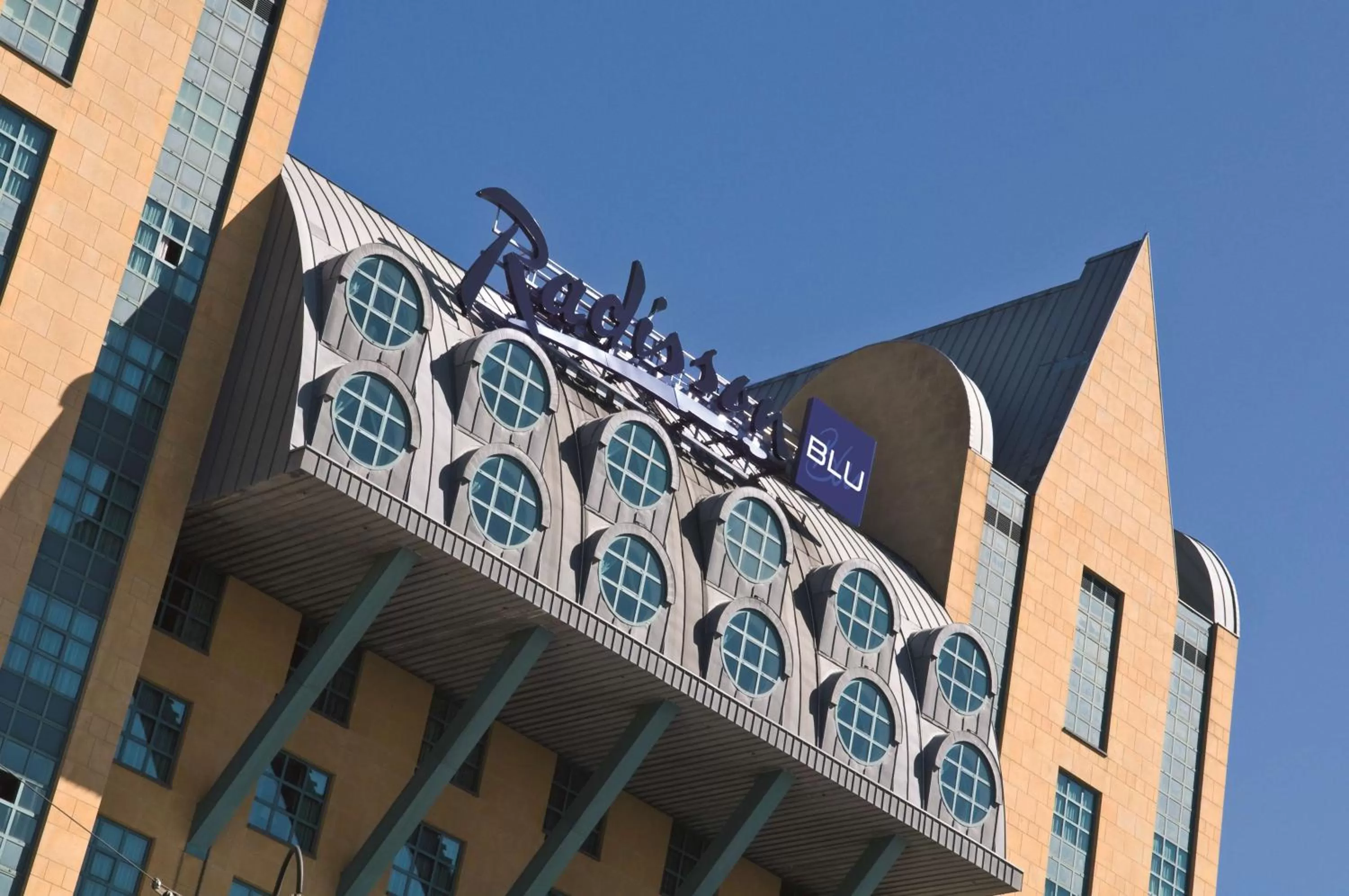 Property building in Radisson Blu Hotel, Antwerp City Centre