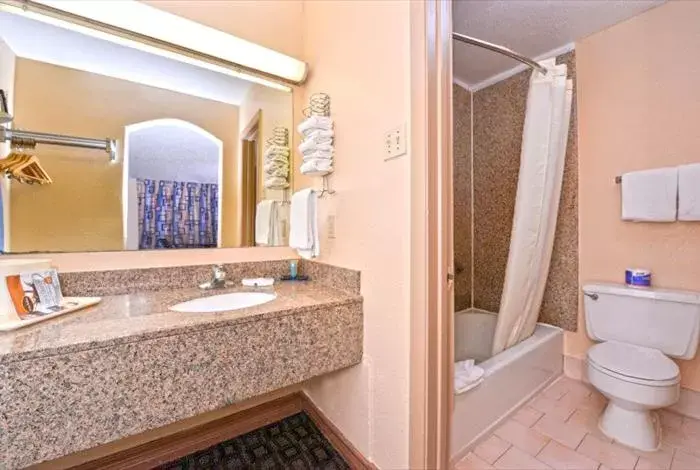 Bathroom in Americas Best Value Inn-Near NRG Park/Medical Center