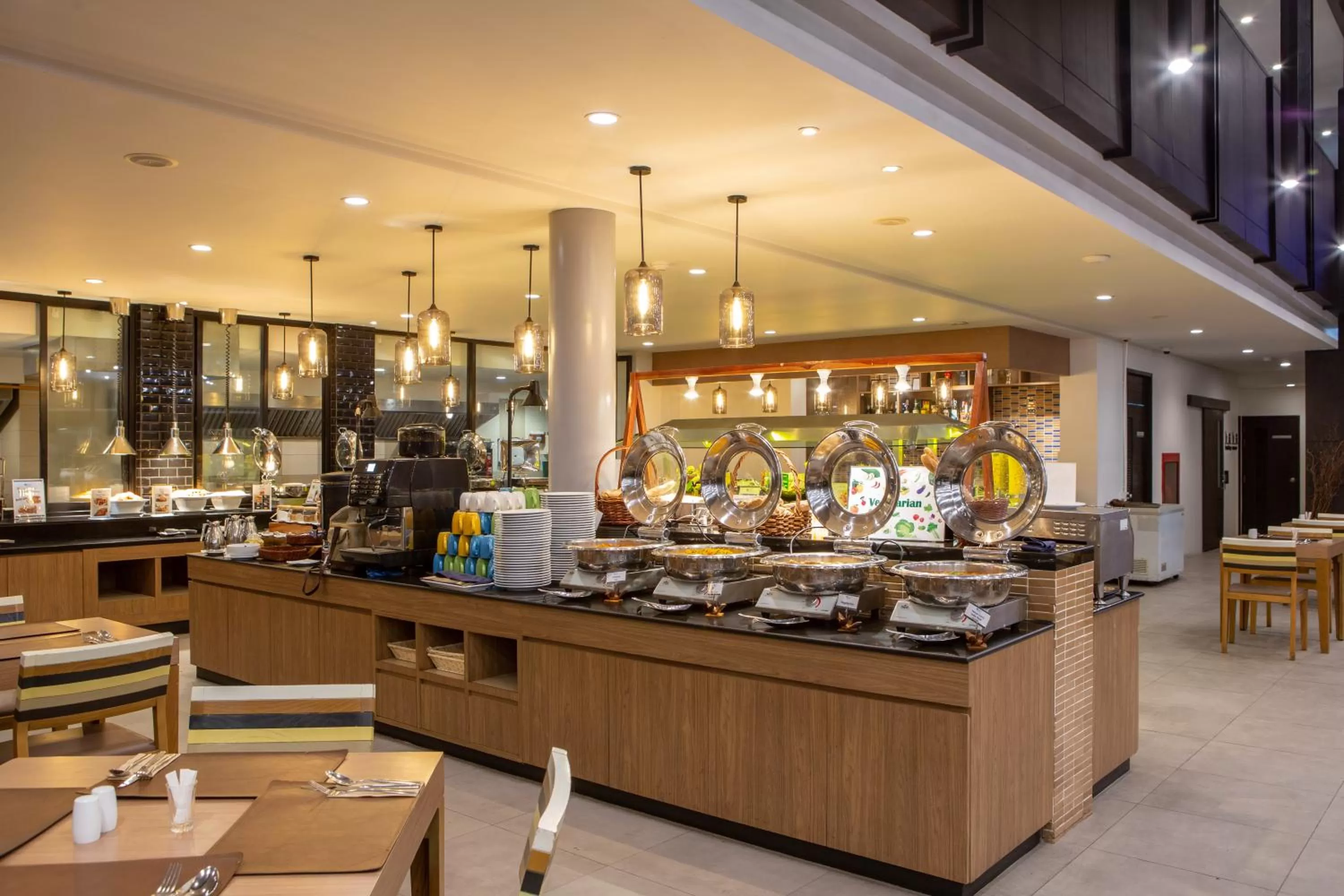 Continental breakfast in Deevana Plaza Krabi Aonang