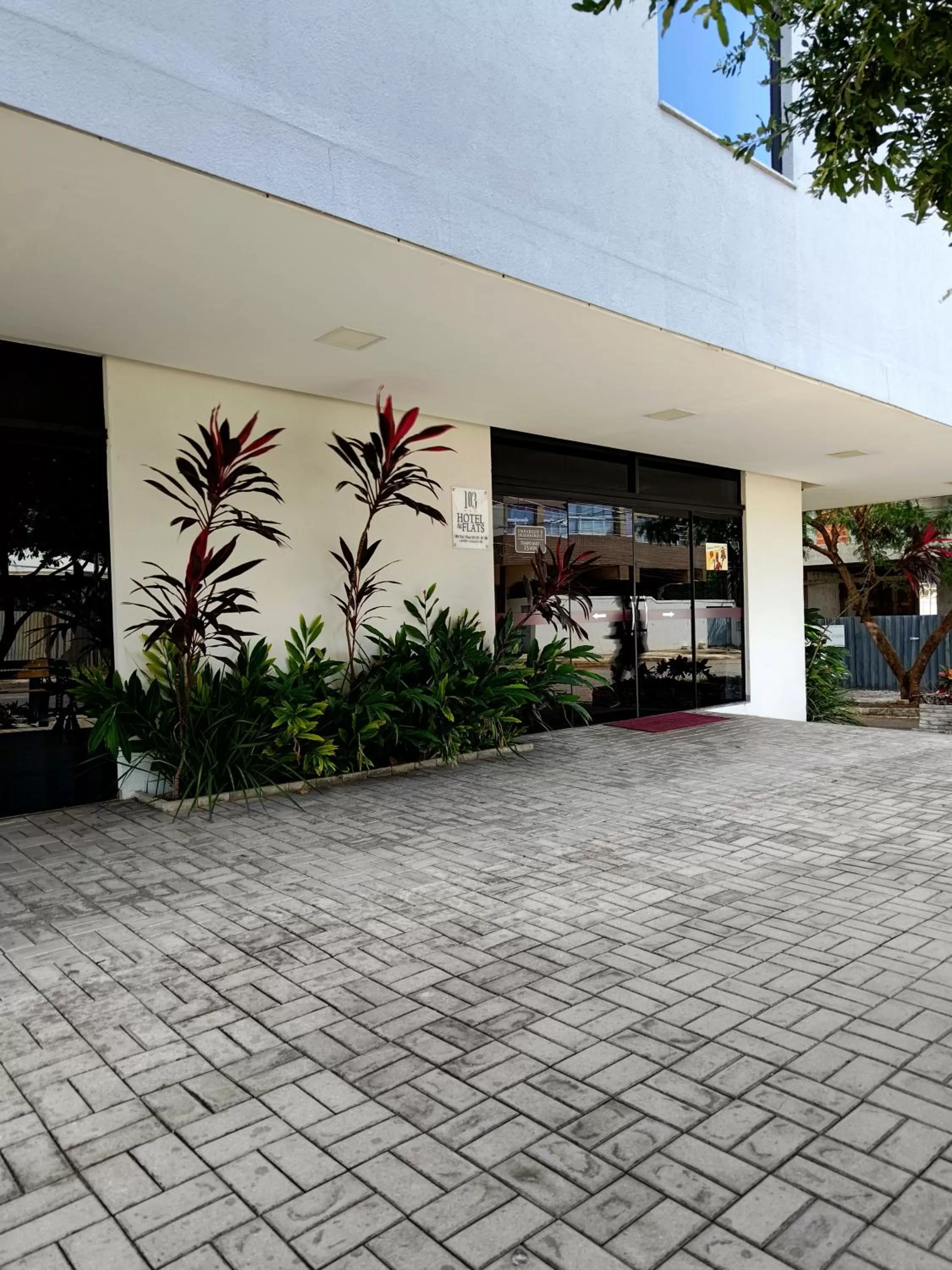 Facade/entrance in 103 Hotel & Flats