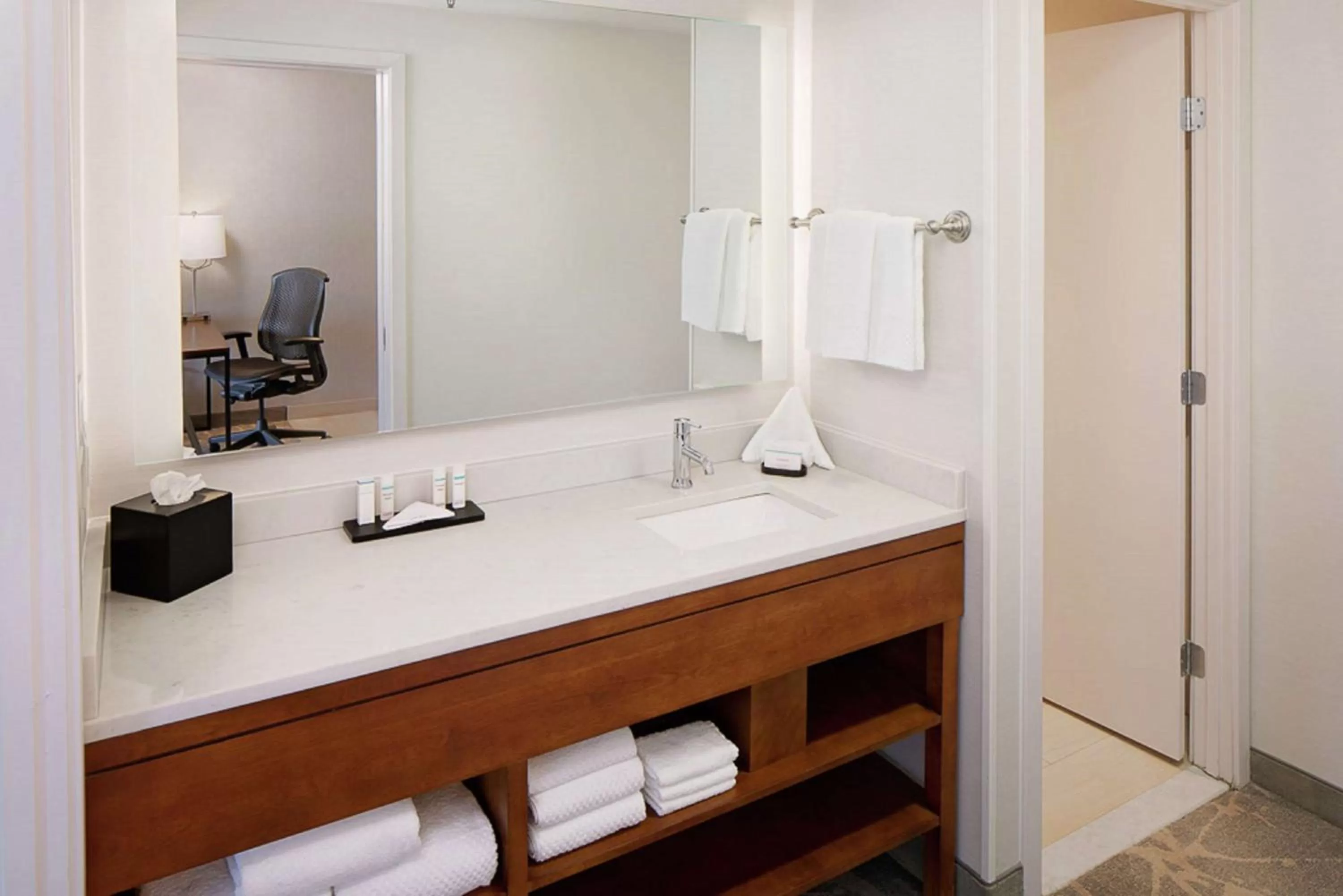 Bathroom in Embassy Suites by Hilton Boston Marlborough