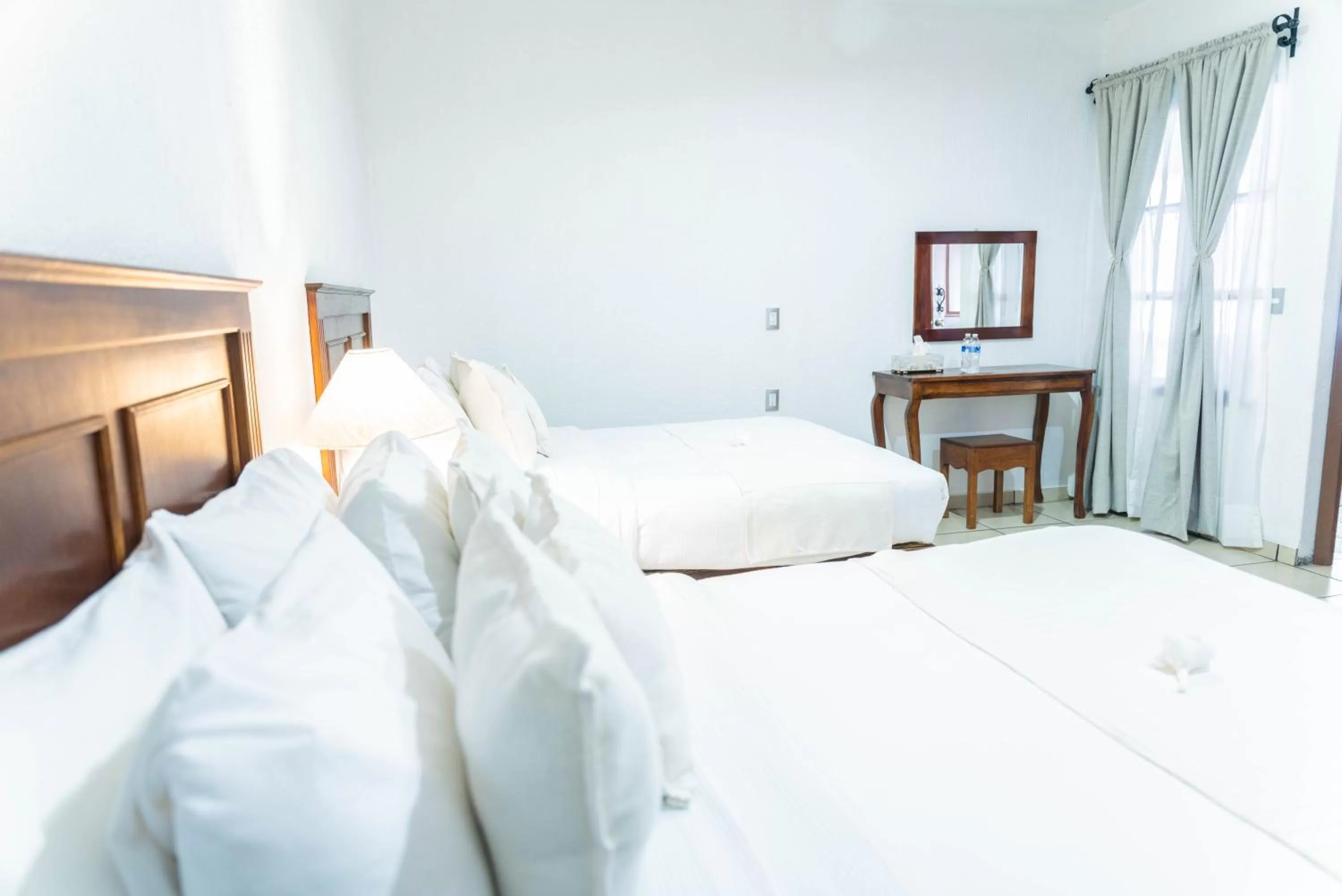 Bed in Casa Graciela Hotel Pátzcuaro