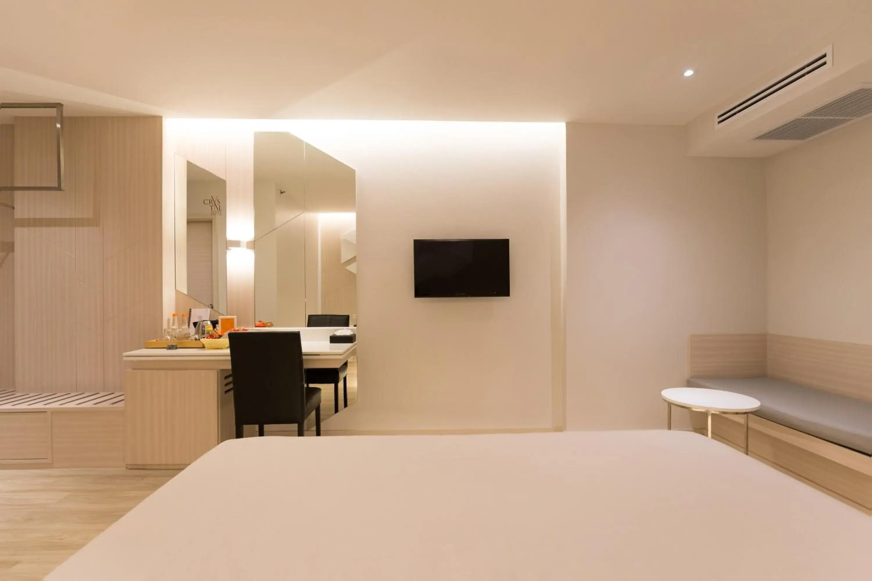 Bed in Crystal Hotel Hat Yai Bed in Crystal Hotel Hat Yai