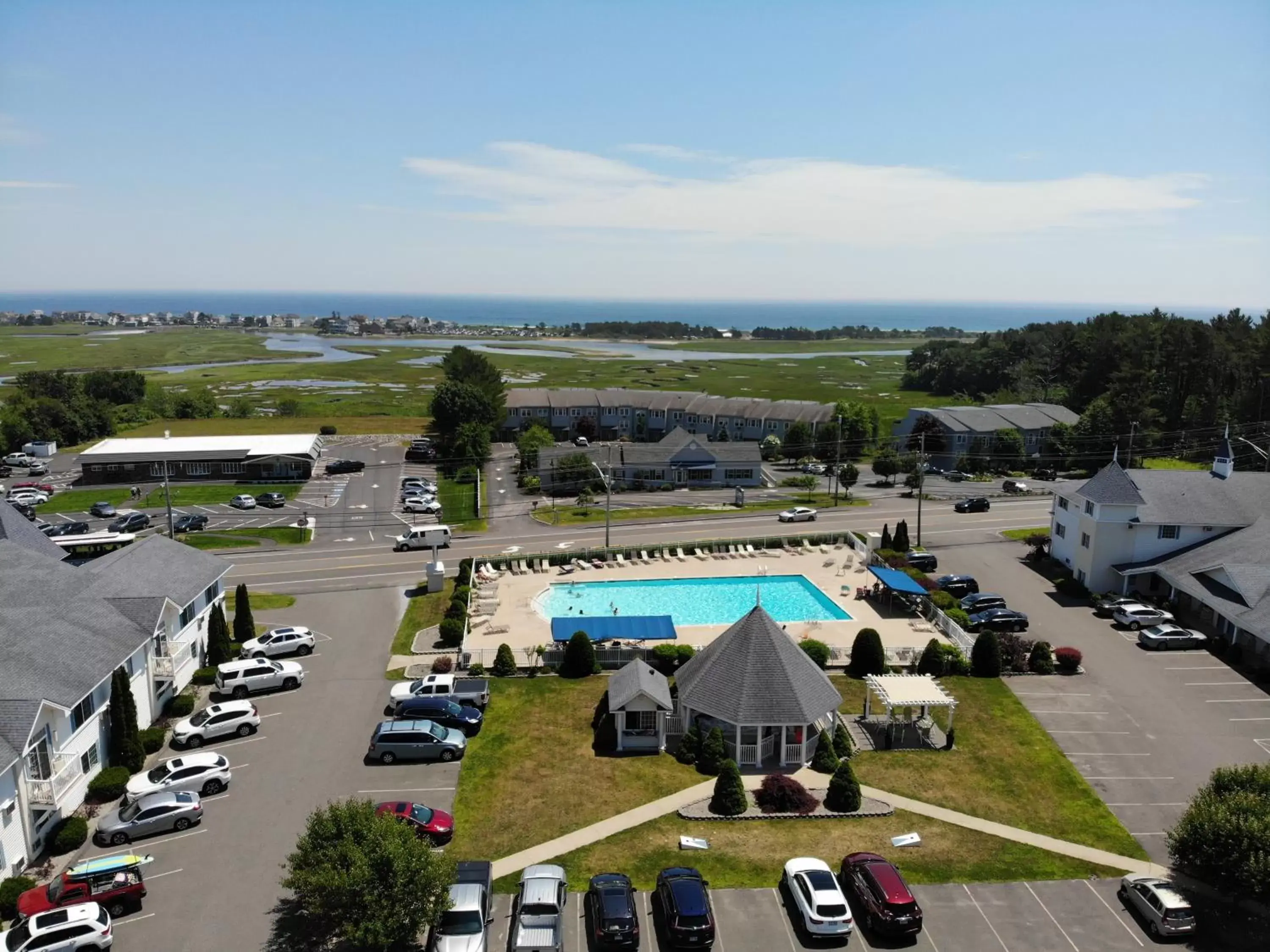 View (from property/room), Pool View in Ogunquit Hotel and Suites