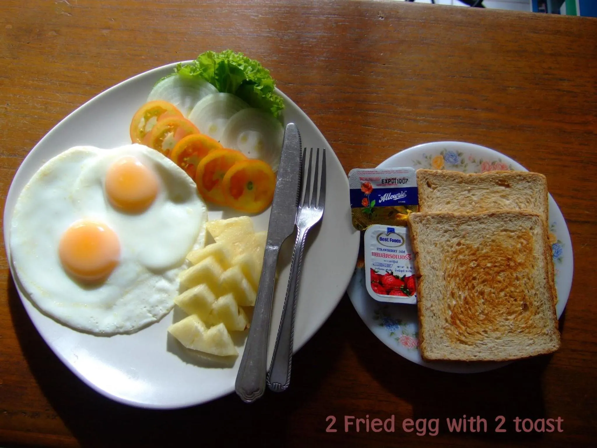 Continental breakfast in TR Guesthouse