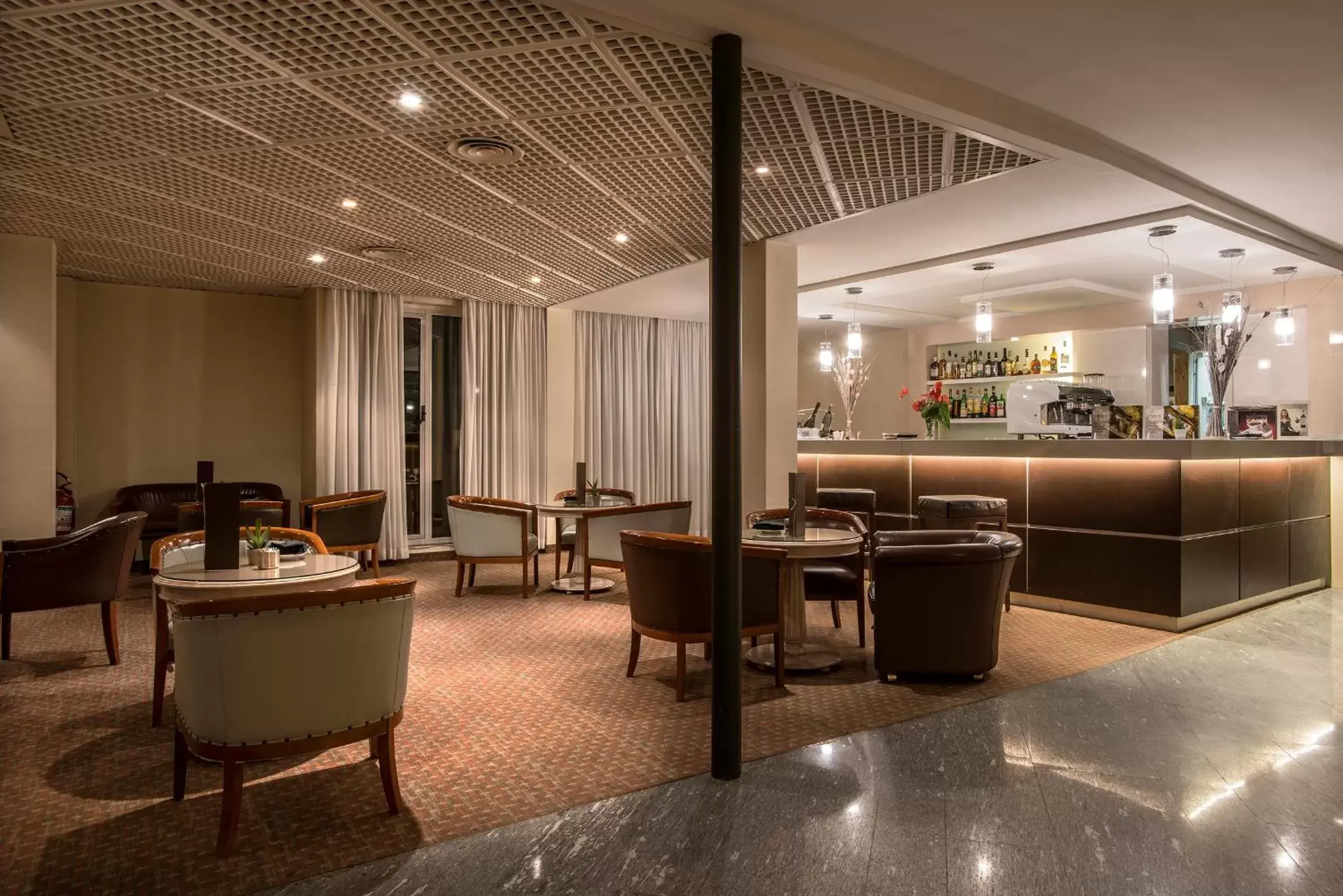 Lounge or bar in FlyOn Hotel & Conference Center Lounge or bar in FlyOn Hotel & Conference Center