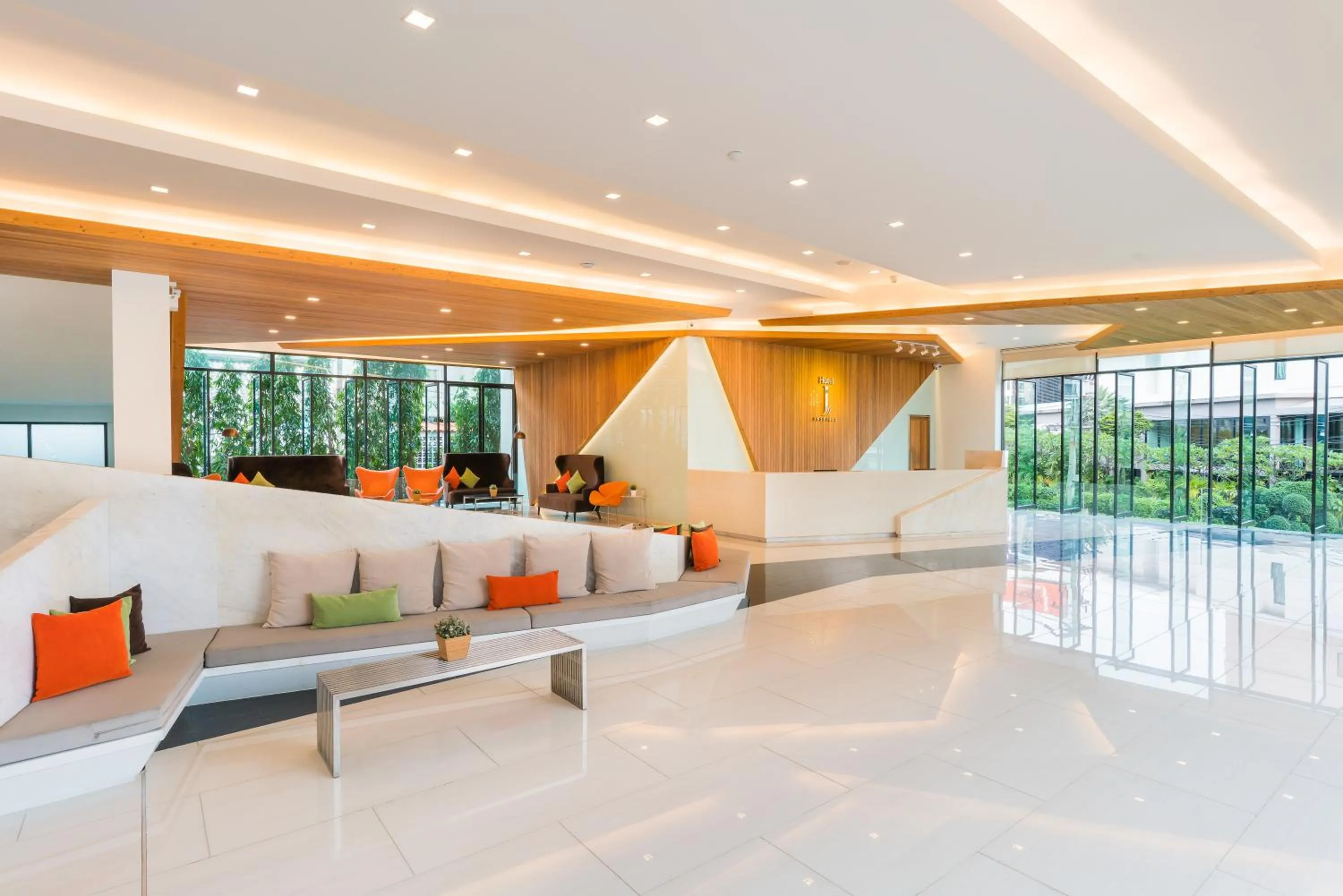 Lobby or reception in J Inspired Hotel Pattaya