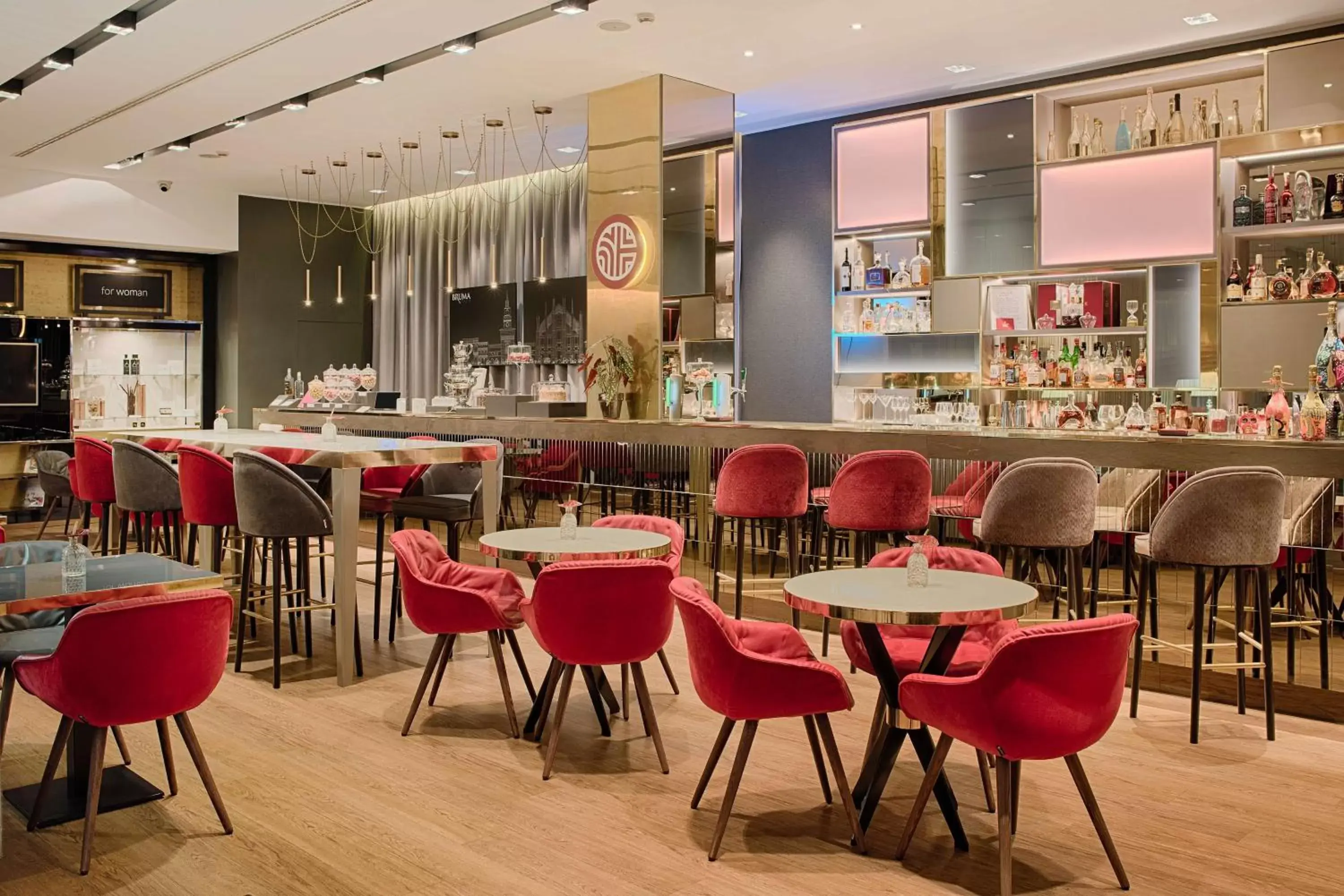 Lounge or bar, Restaurant/Places to Eat in NH Collection Milano President