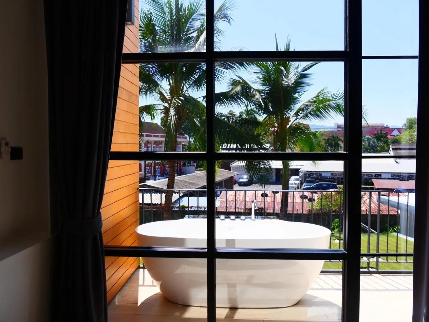 Balcony/Terrace in Book a Bed Poshtel - SHA Plus