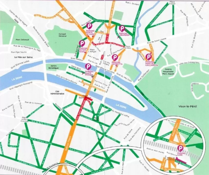 Neighbourhood in Villa Eugénie Melun