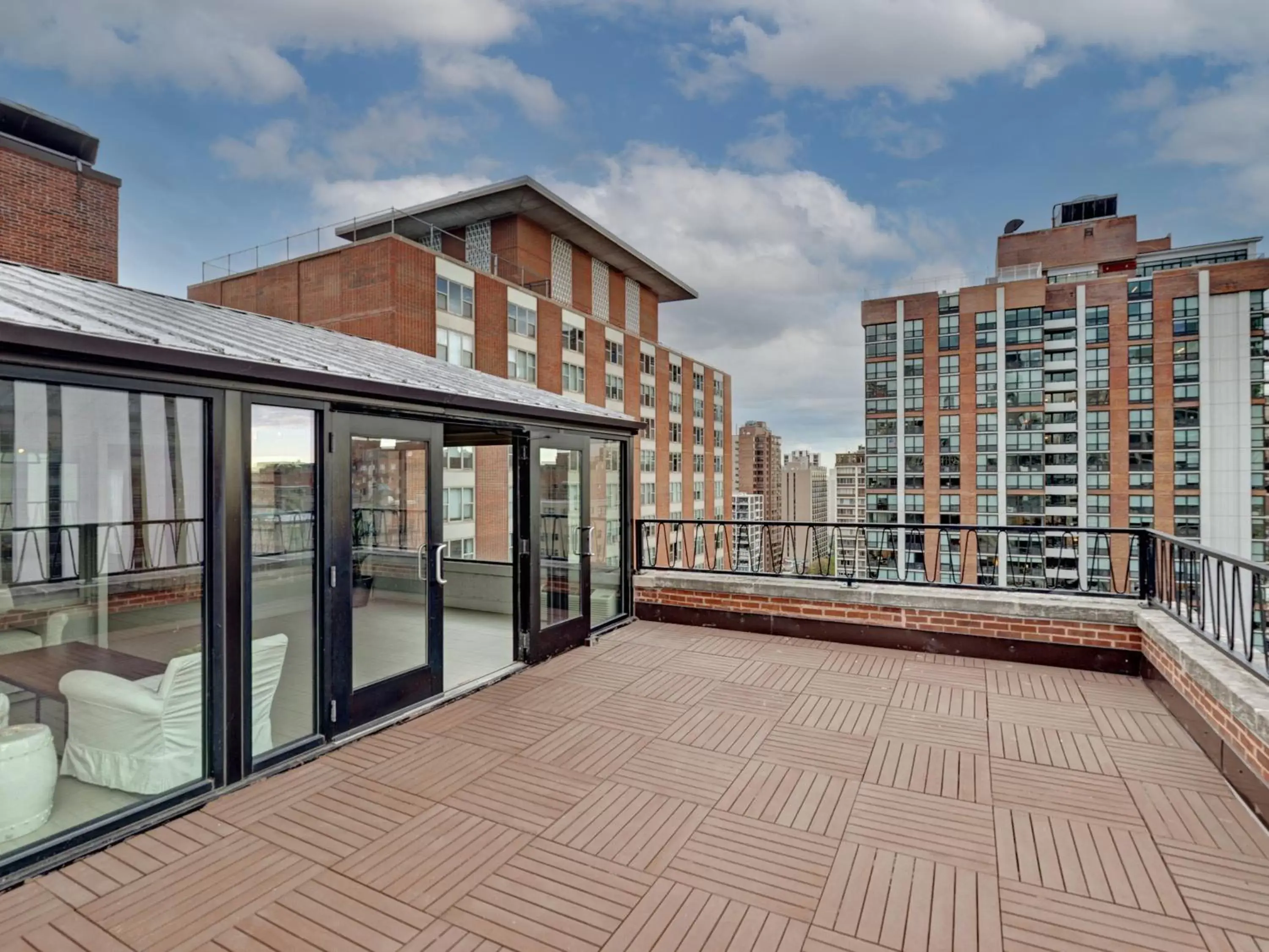 Balcony/Terrace in Ambassador Chicago, part of JdV by Hyatt