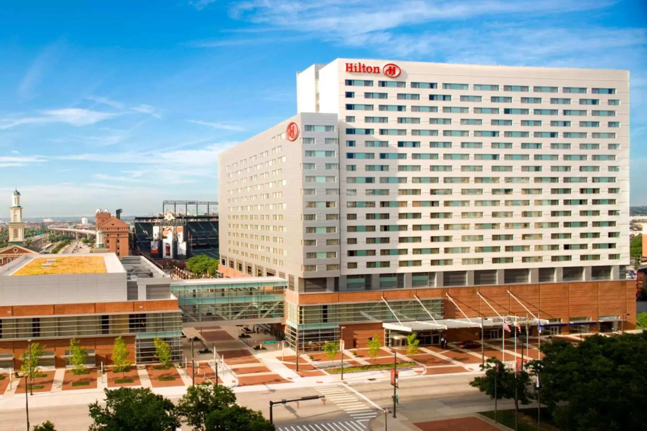 Property building in Hilton Baltimore Inner Harbor