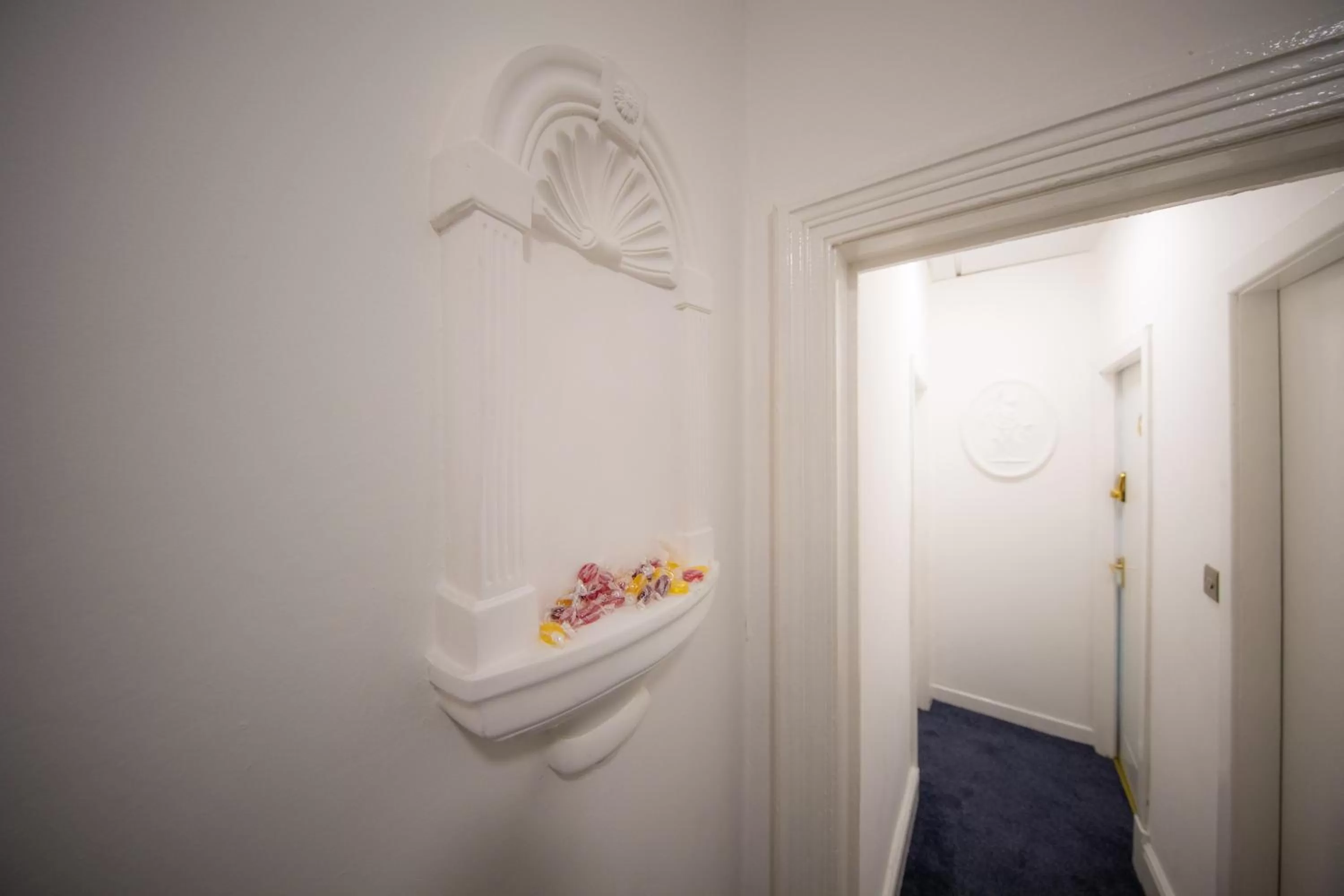 Decorative detail in The Adonis Hotel