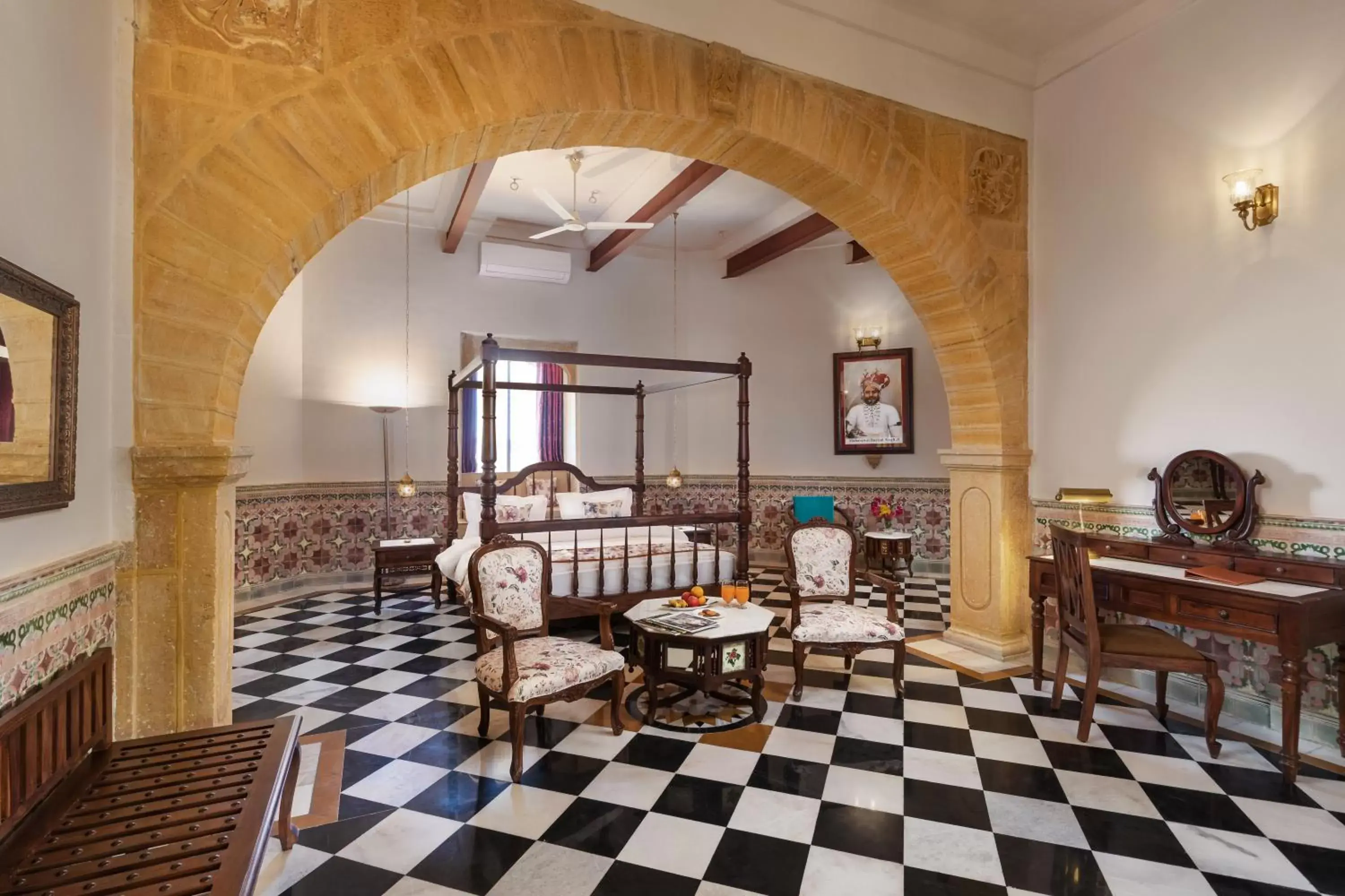 King Suite in WelcomHeritage Mohangarh Fort King Suite in WelcomHeritage Mohangarh Fort