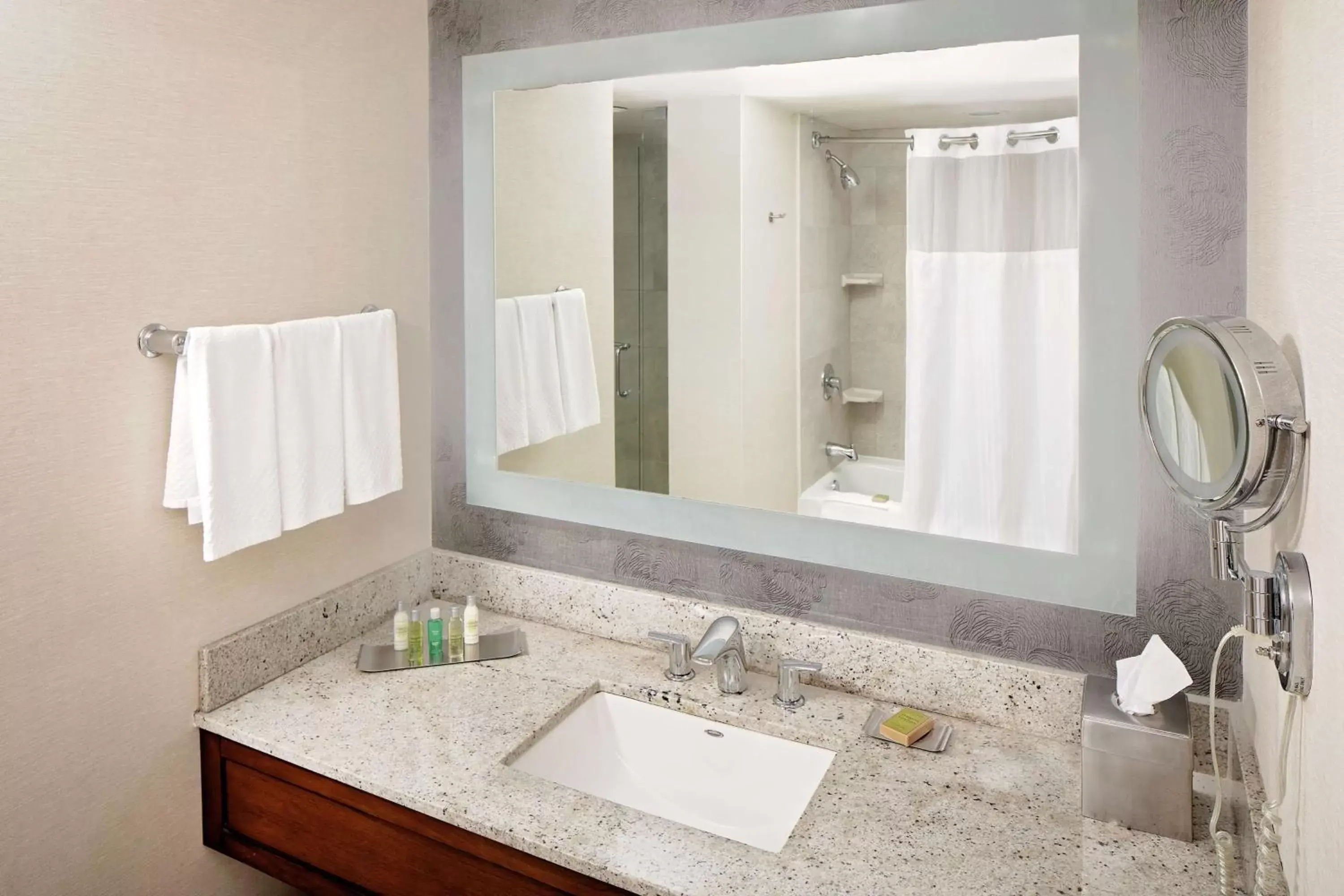 Bathroom in DoubleTree by Hilton Hotel South Bend