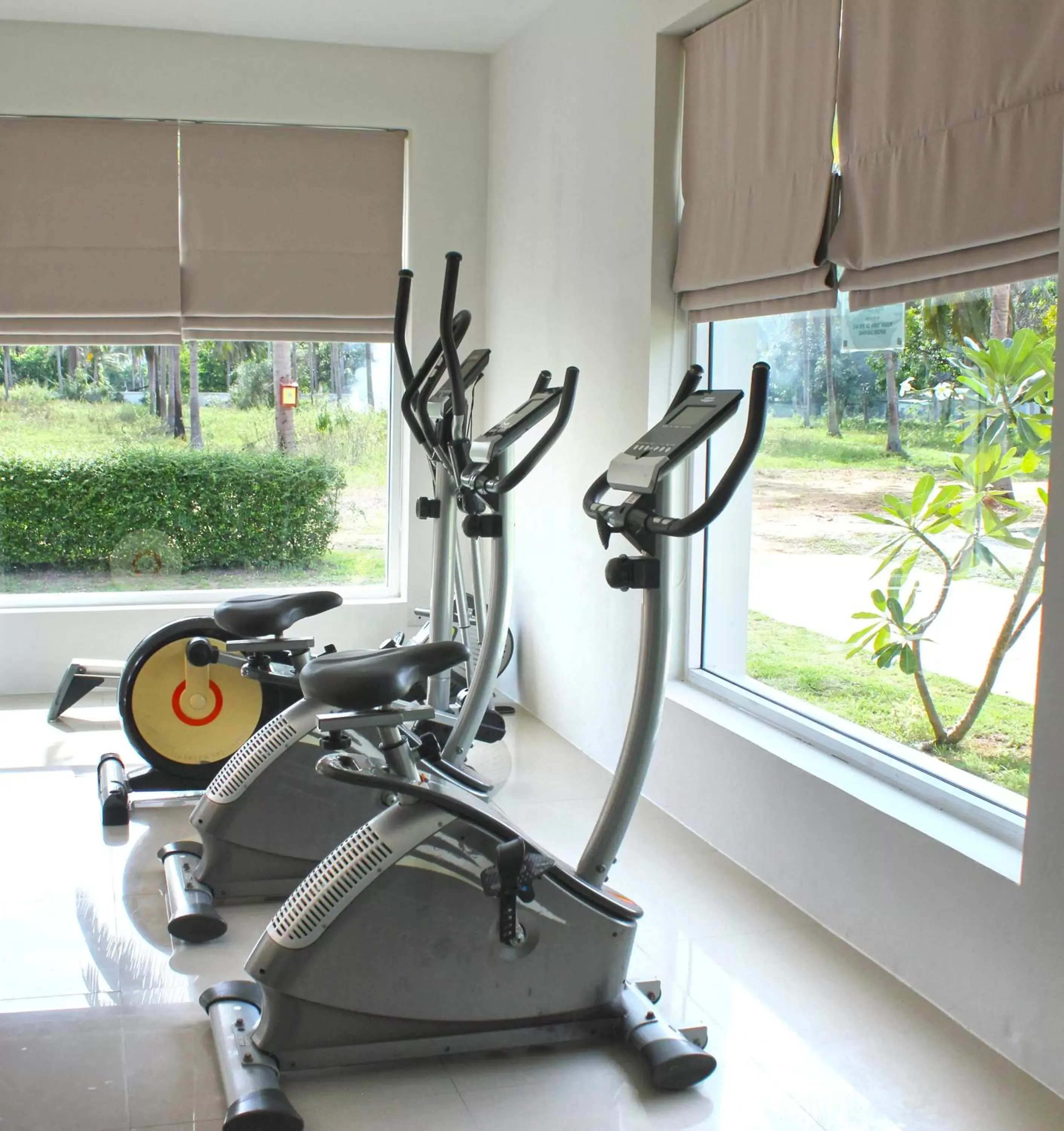 Fitness centre/facilities in The Beach Village Resort Fitness centre/facilities in The Beach Village Resort
