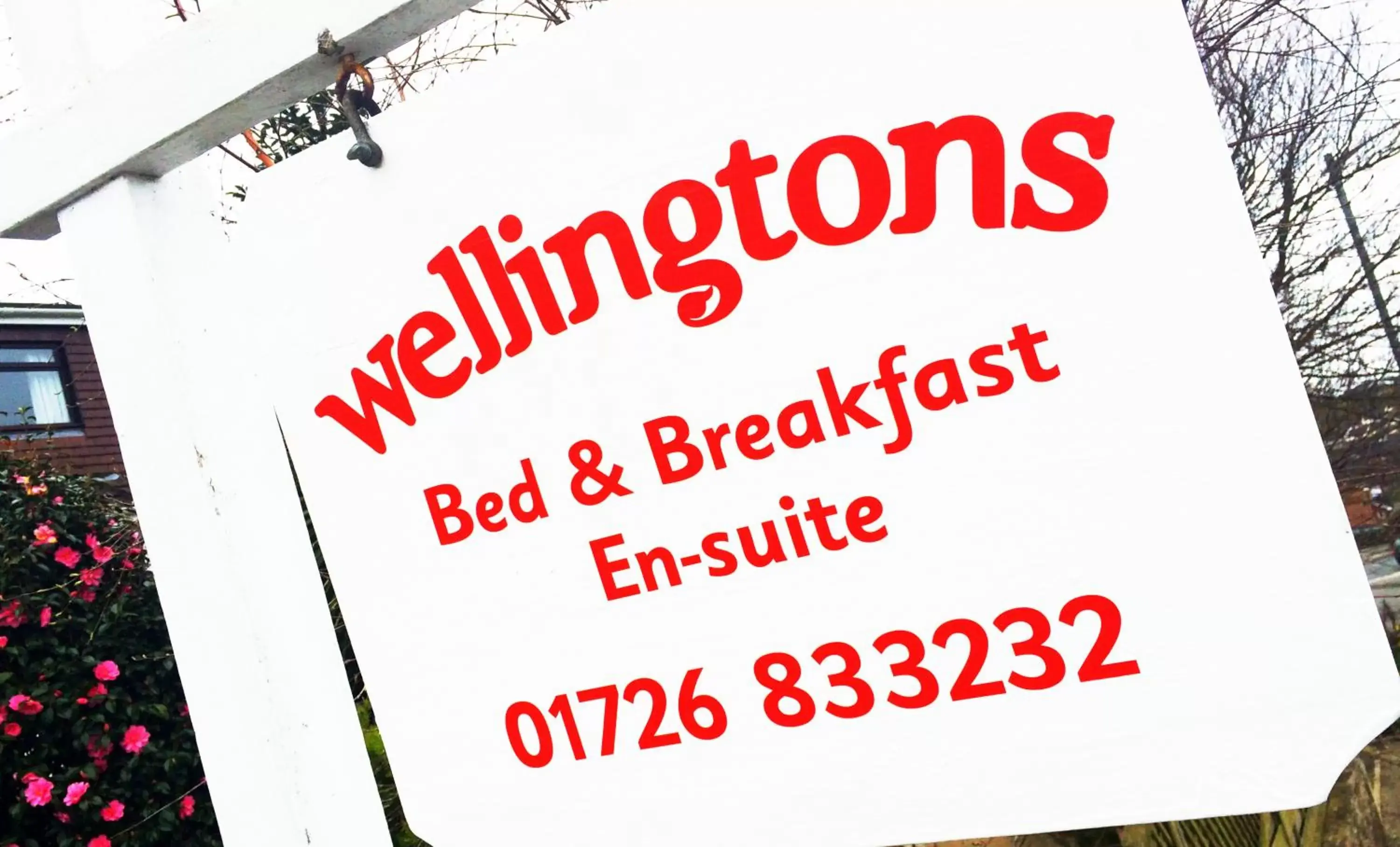 Property Logo/Sign in Wellingtons
