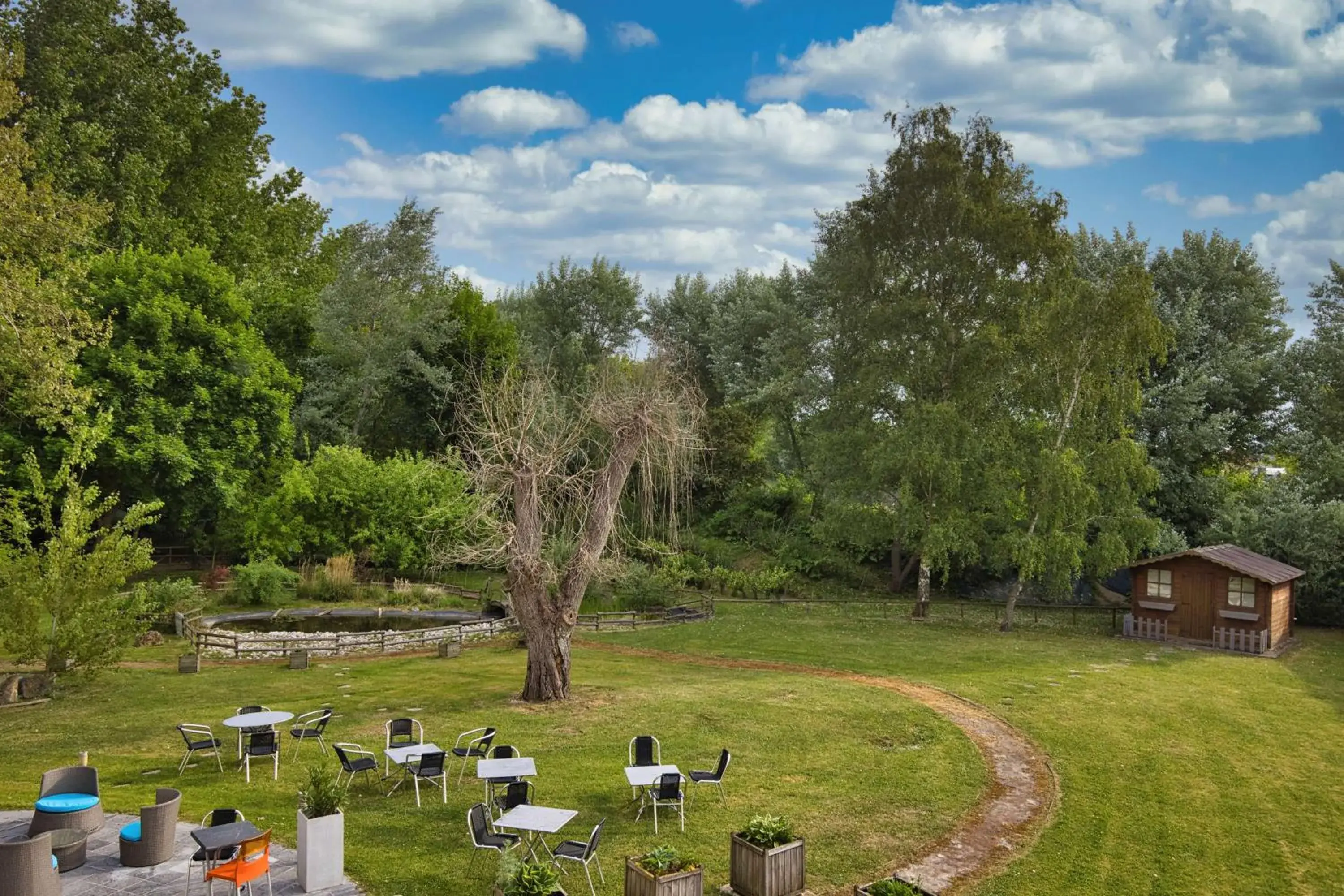 View (from property/room), Garden in Sure Hotel by Best Western Lille Tourcoing