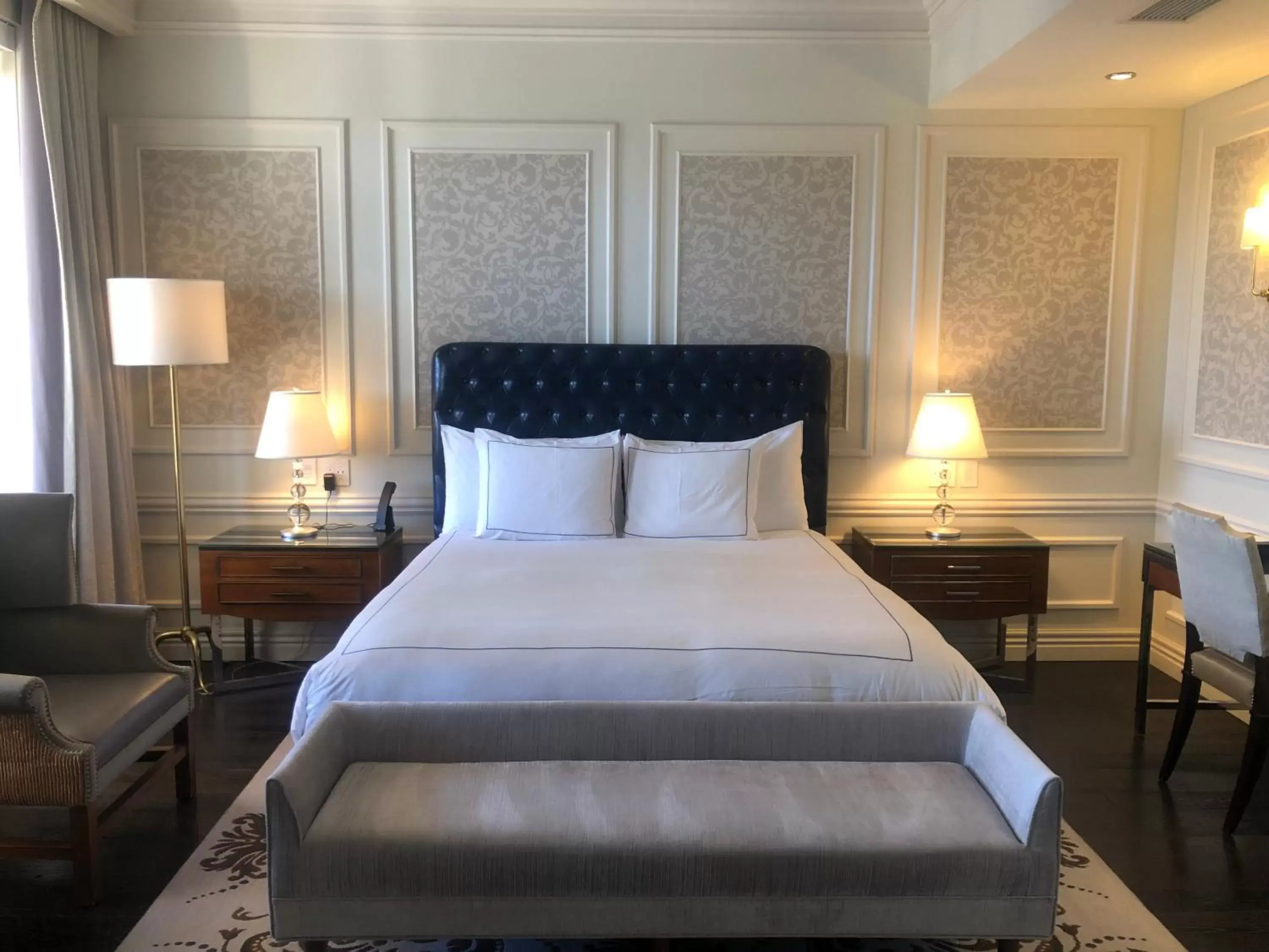Bed in The Adelphi Hotel