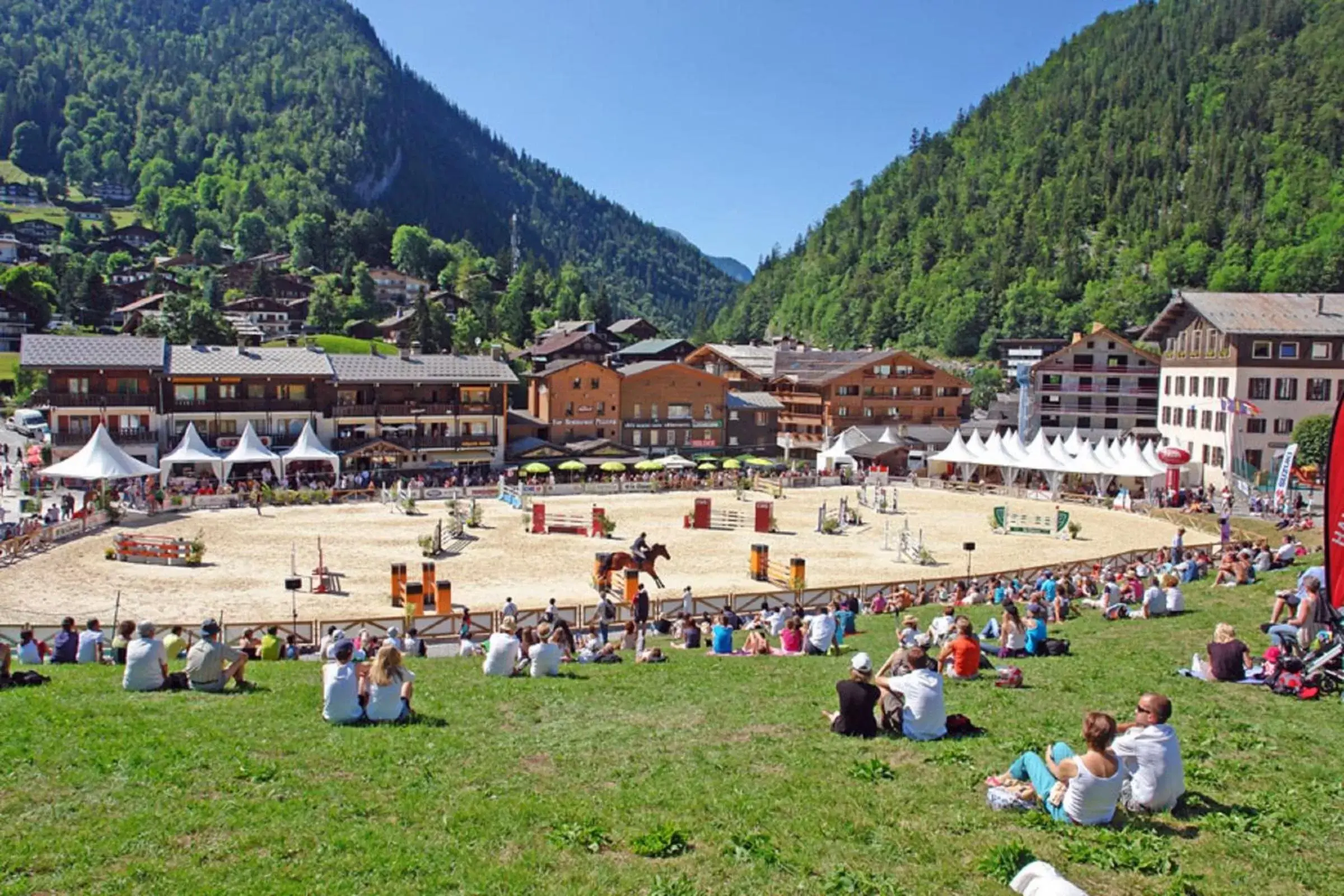 Area and facilities in Hotel La Montagne