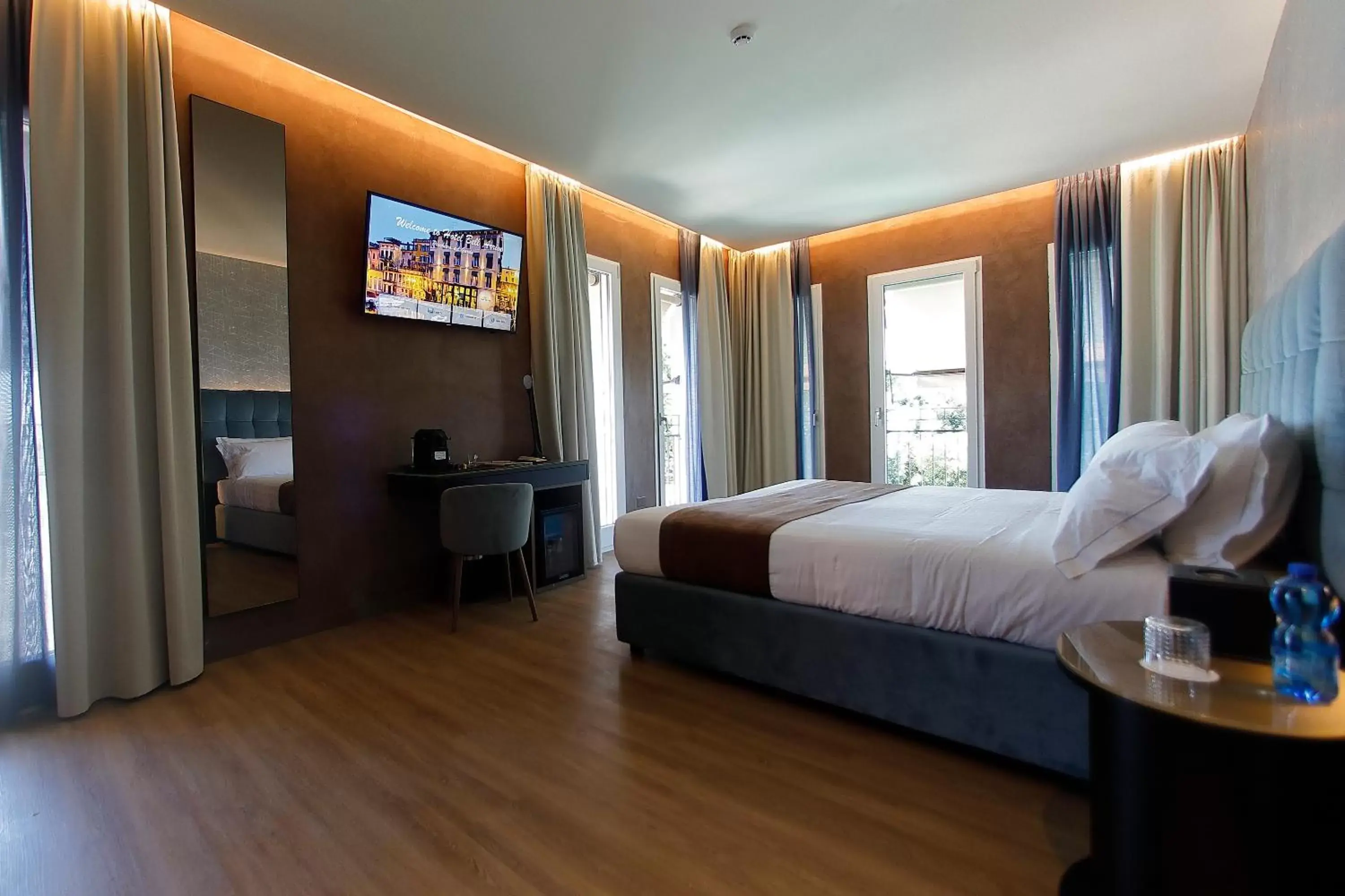 TV and multimedia, Bed in Hotel Bell'arrivo