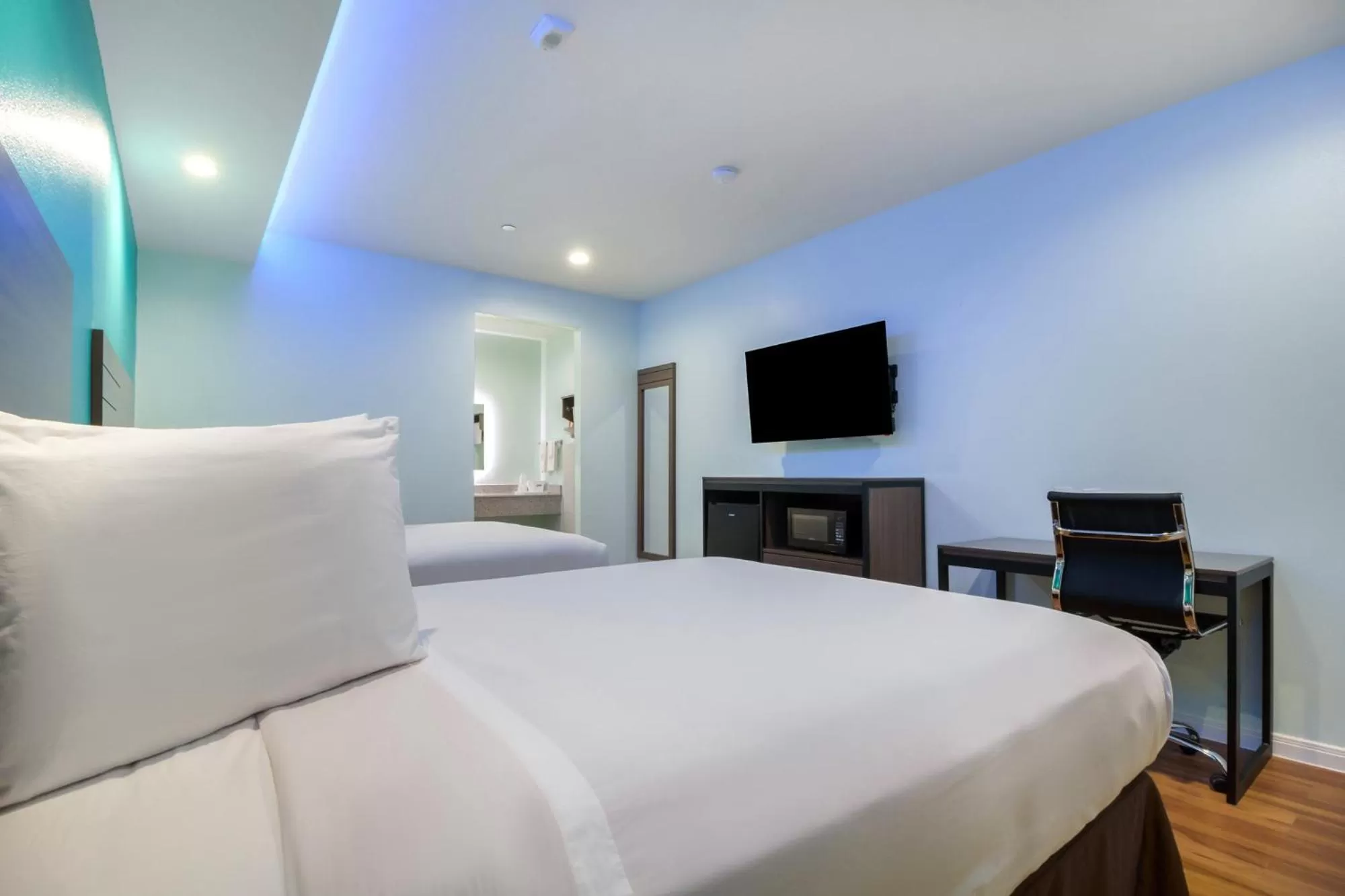 Bedroom, Bed in Americas Best Value Inn- Aldine Westfield