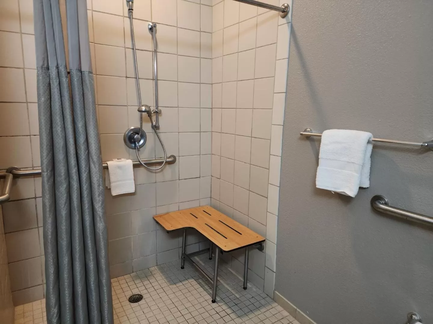 Shower in Motel 6-Biloxi, MS - Beach