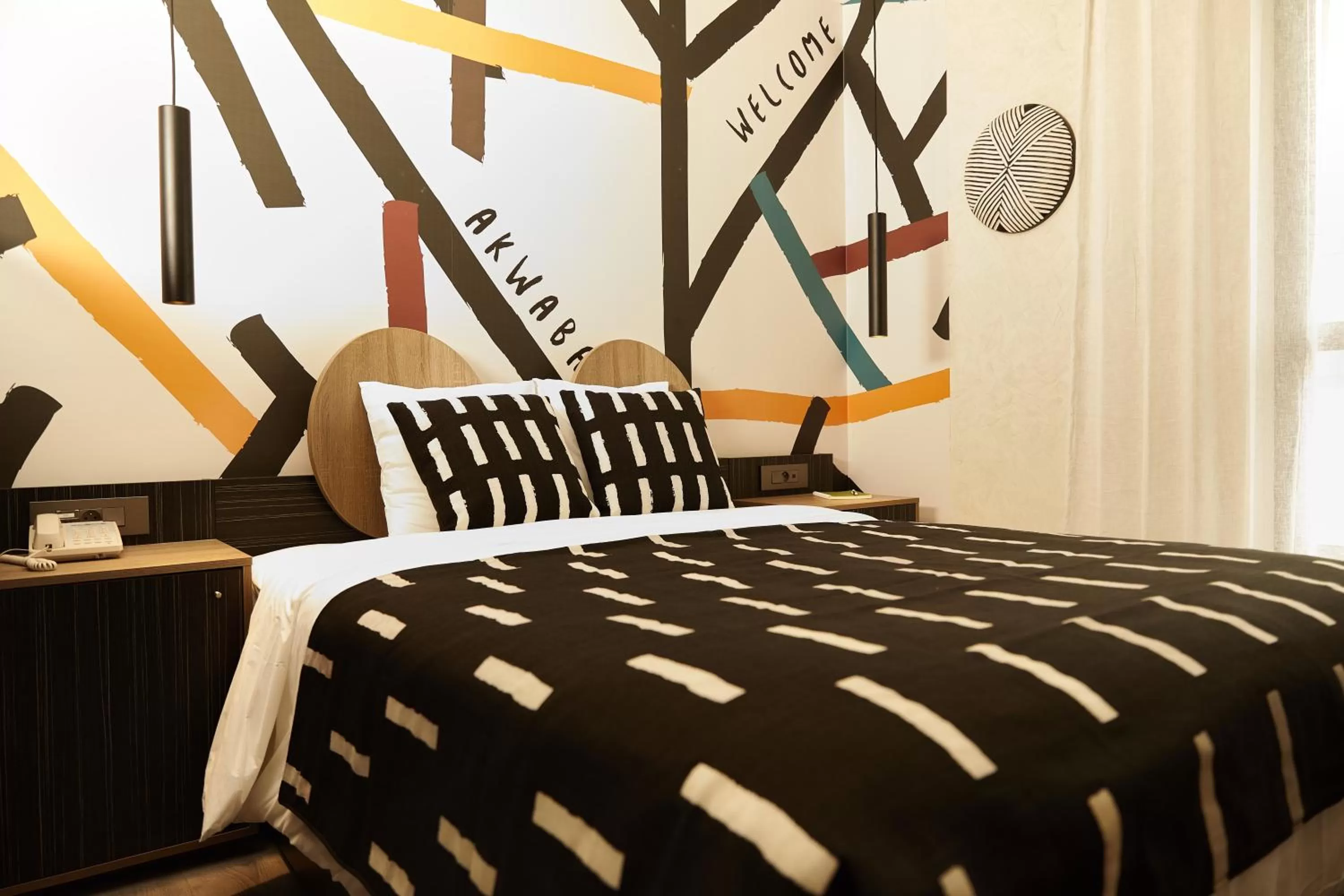 Bed in ONOMO Hotel Abidjan