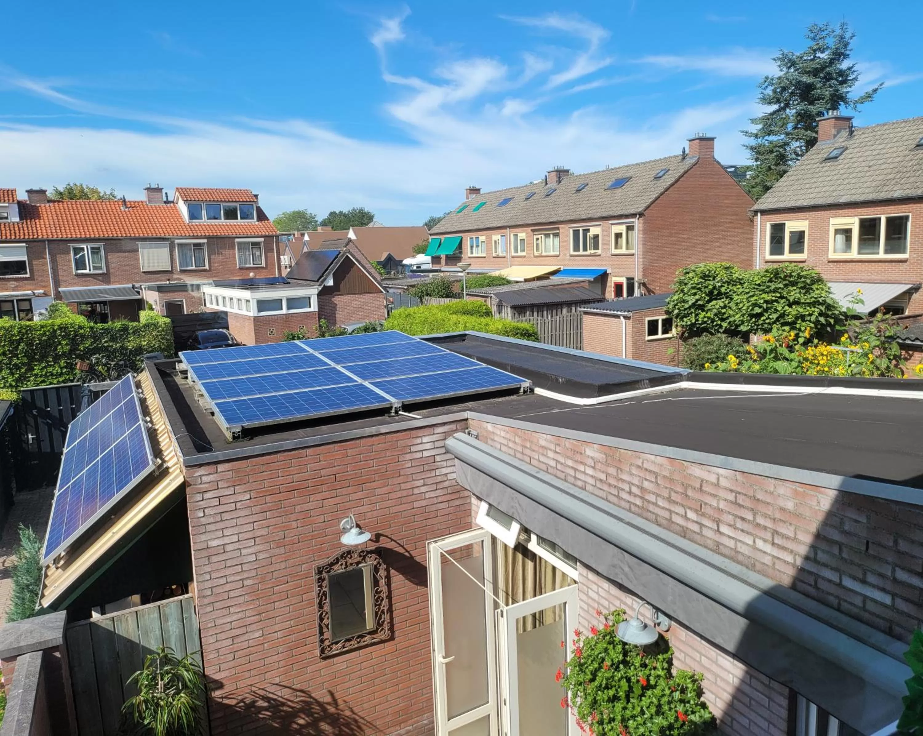 Inner courtyard view in Bed & Budget123