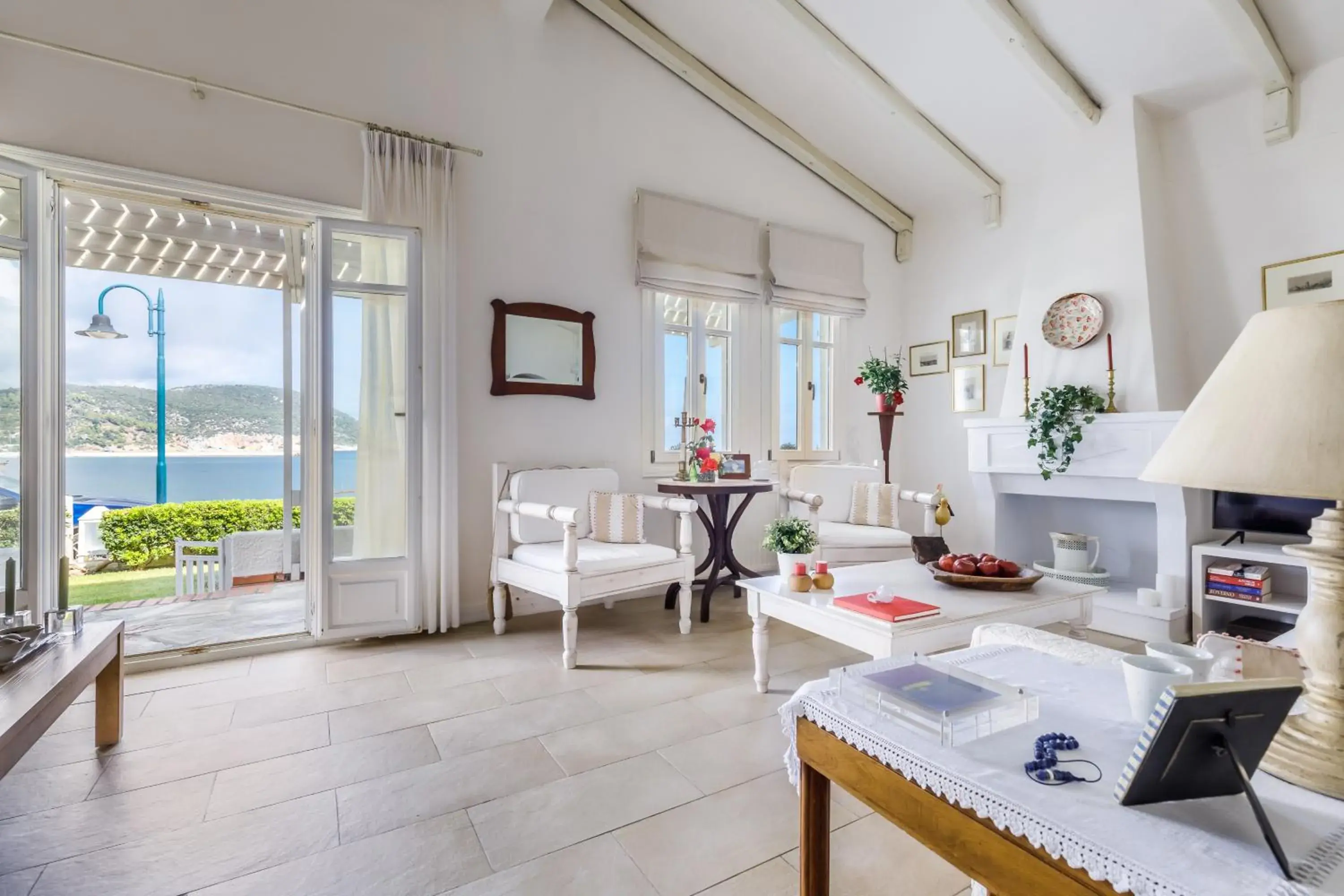 Living room, Seating Area in Skopelos Village Hotel