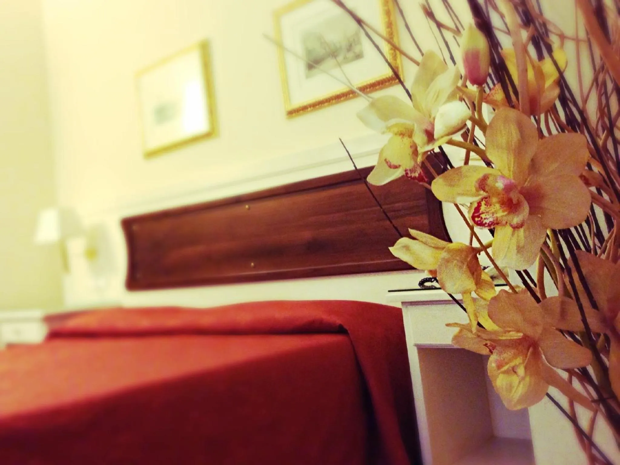 Decorative detail, Bed in Residenza Domiziano