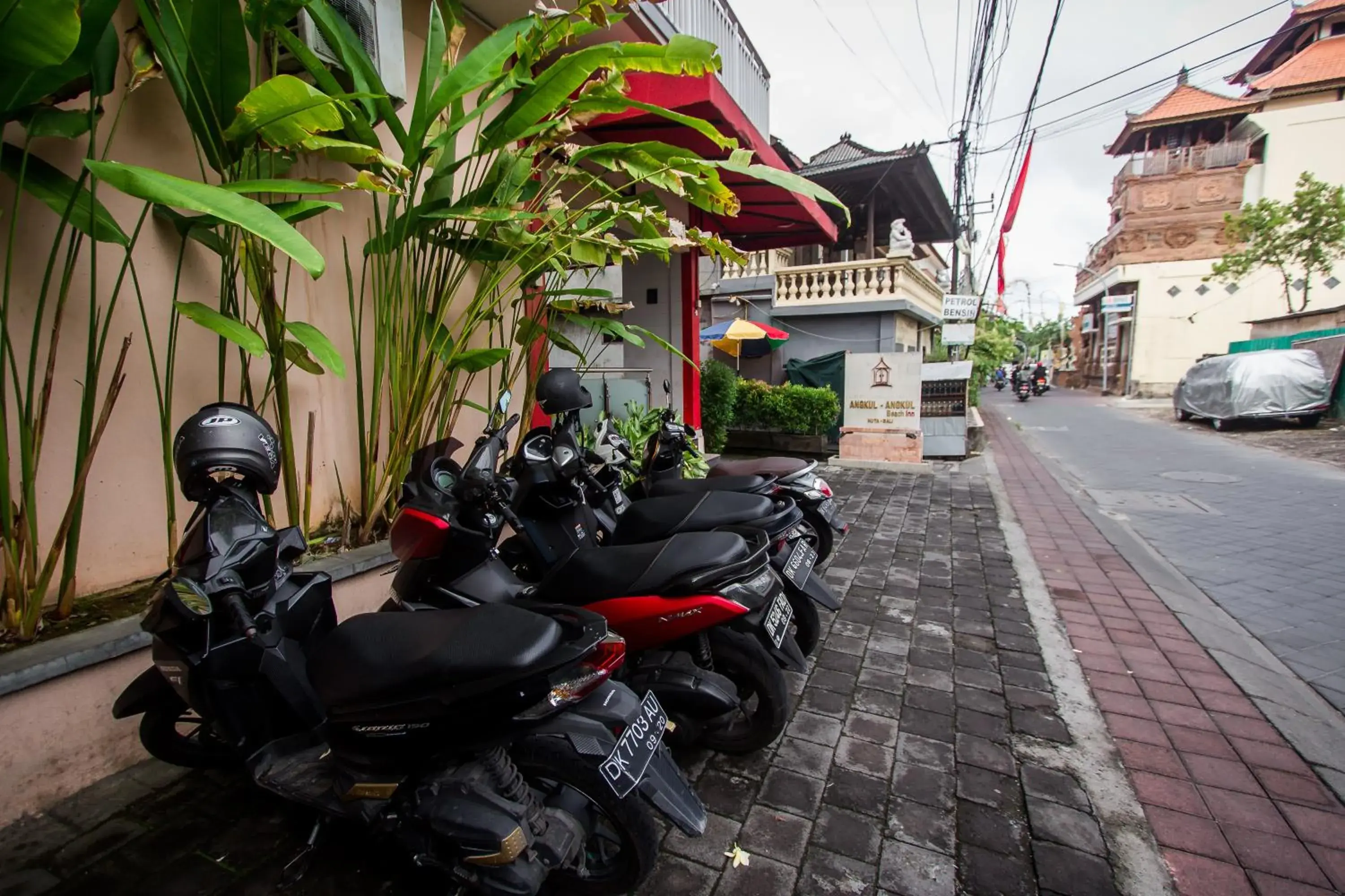 Off site in Angkul Angkul Beach inn Kuta