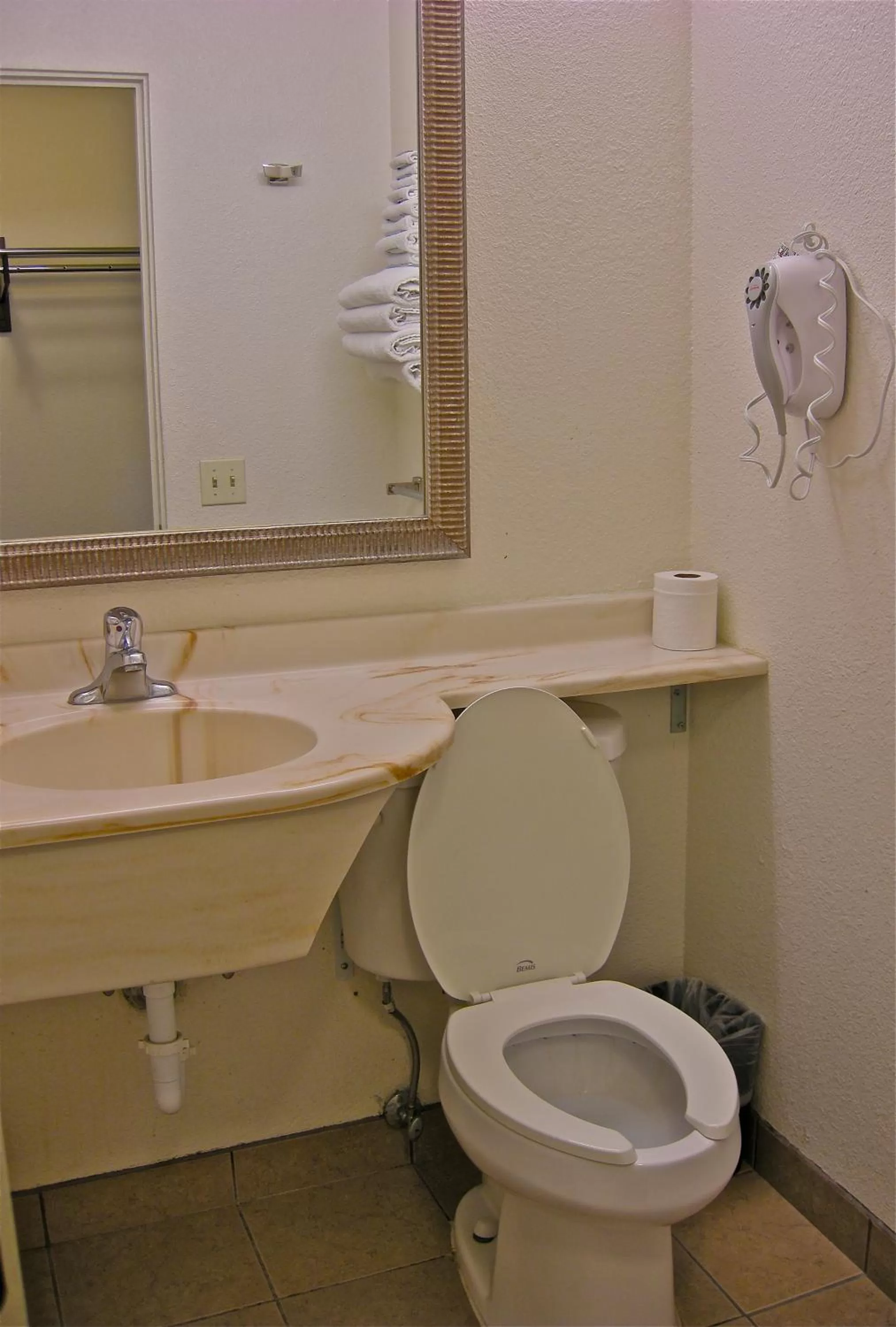 Toilet in Americas Best Value Inn - Pendleton