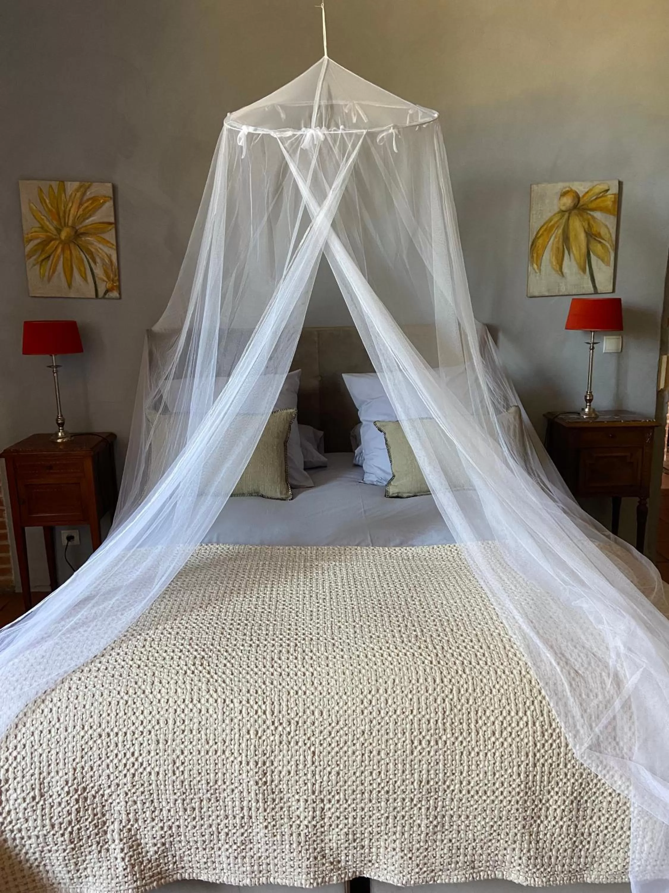 Photo of the whole room, Bed in Manoir du Bouyssou