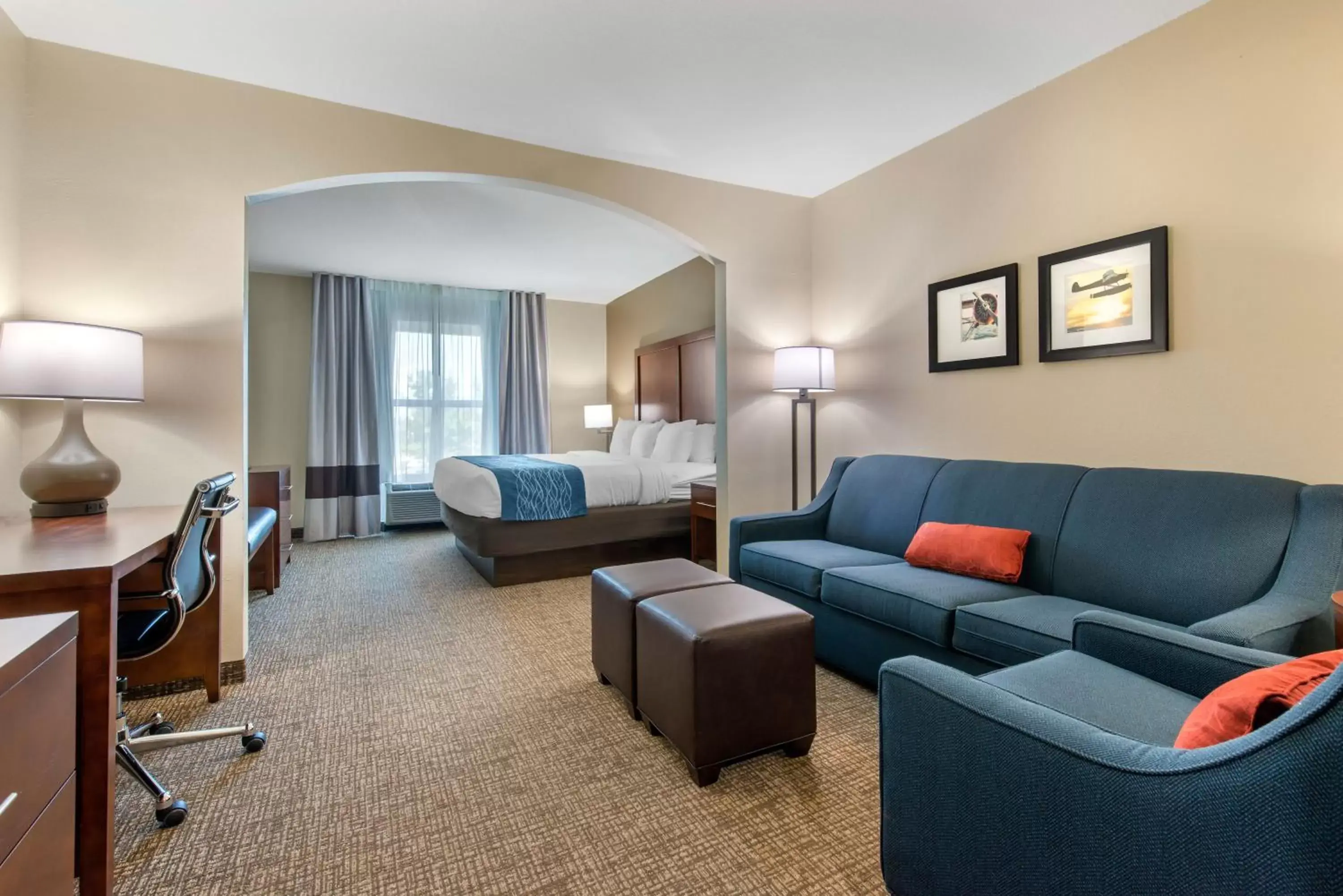 Living room, Seating Area in Comfort Inn & Suites Tavares North