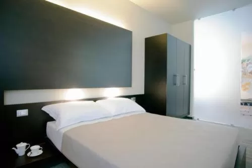 Bed in Art Hotel Udine