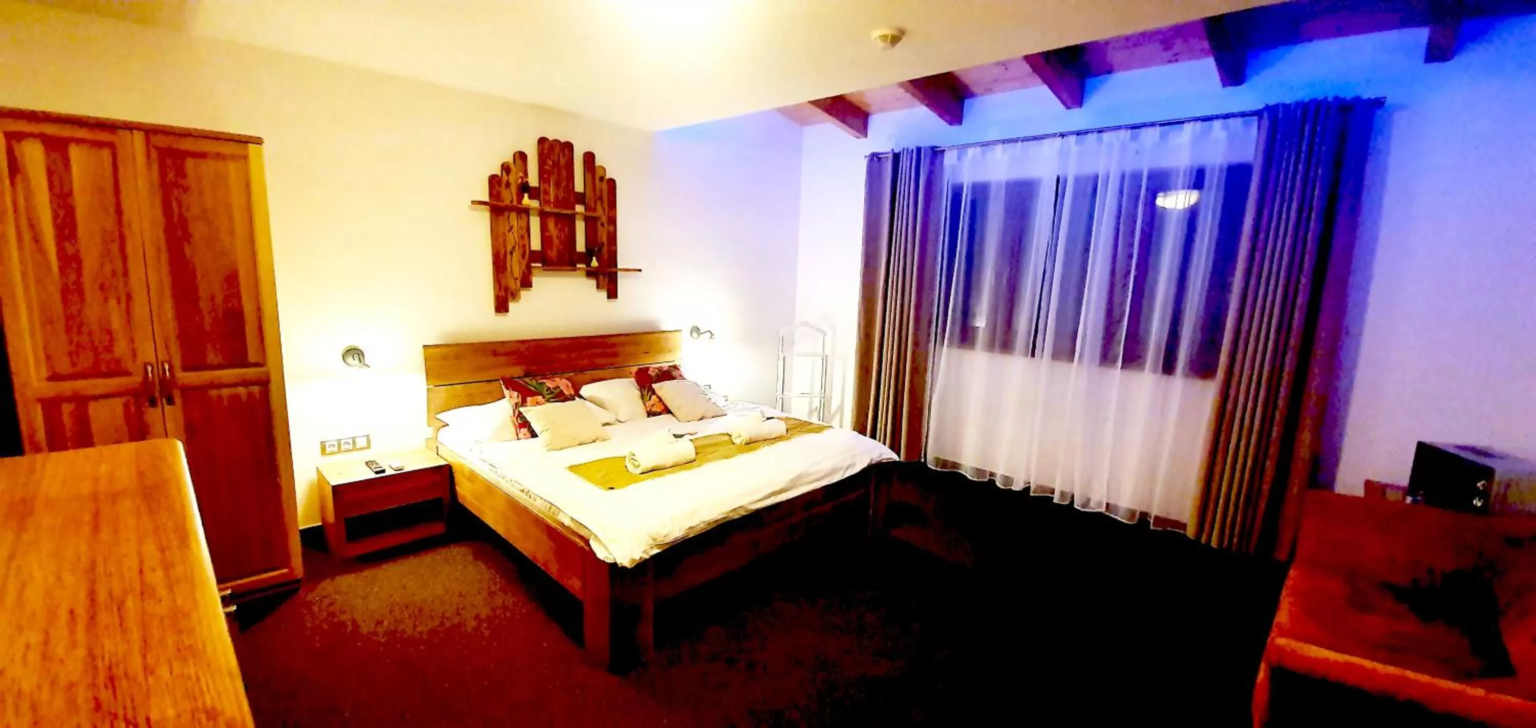 Bed in Hotel Farma Vysoká