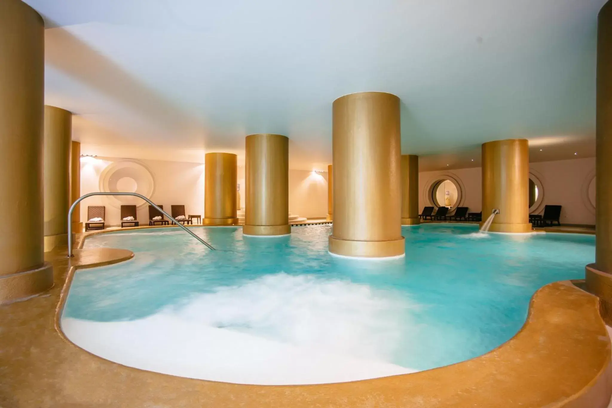 Hot Spring Bath, Swimming Pool in Axis Vermar Conference & Beach Hotel