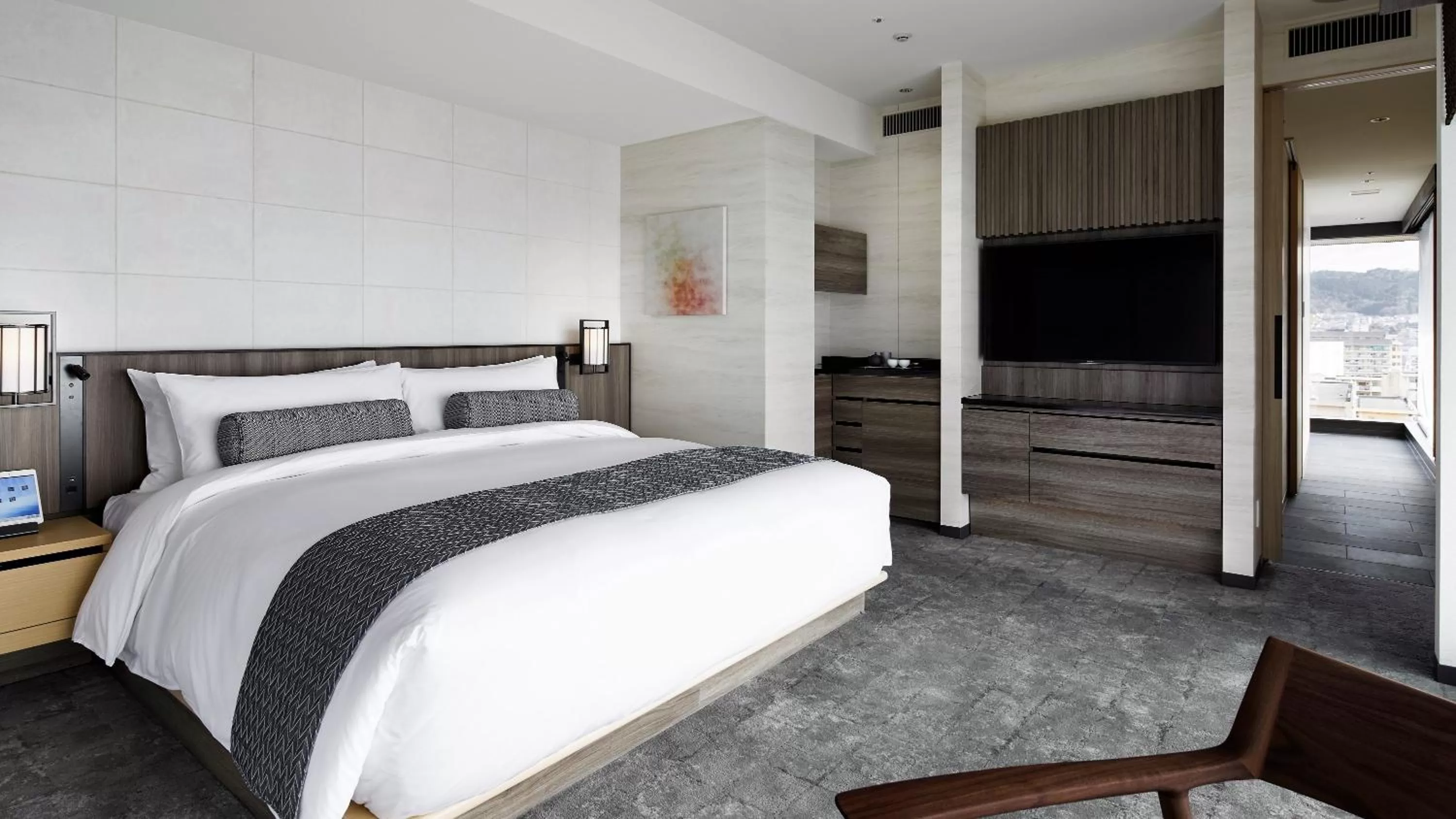 Photo of the whole room, Bed in The Thousand Kyoto