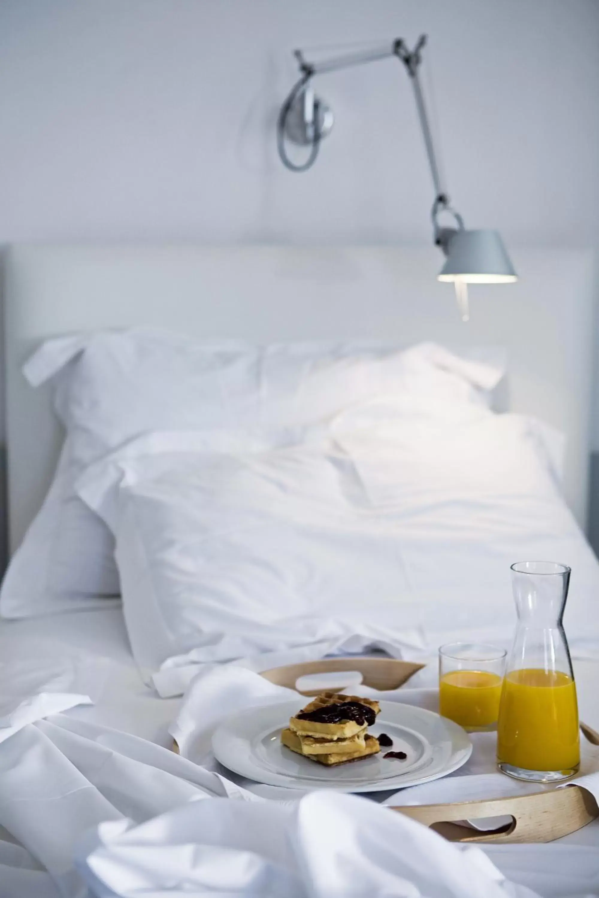 Bed in The Majestic Hotel