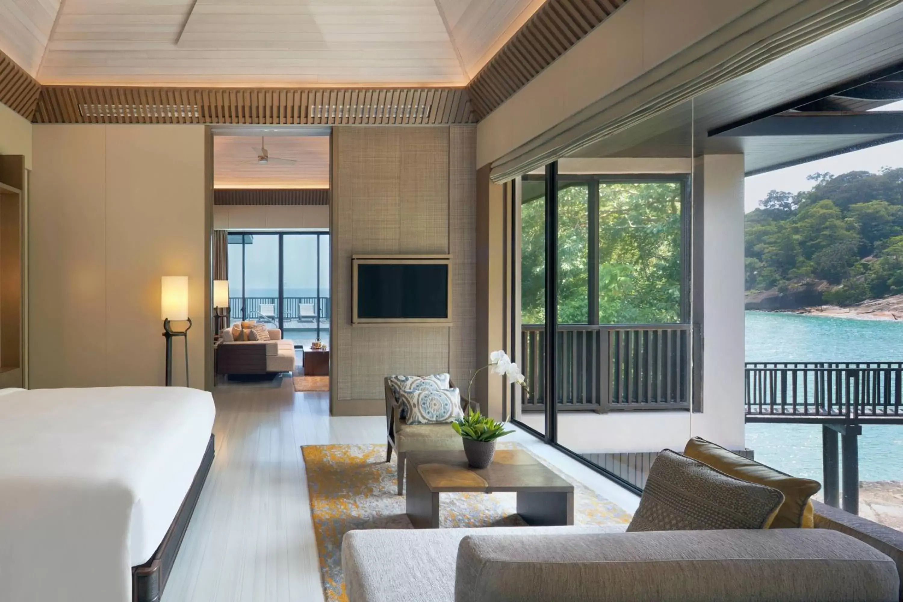 Bedroom, Seating Area in The Ritz-Carlton, Langkawi