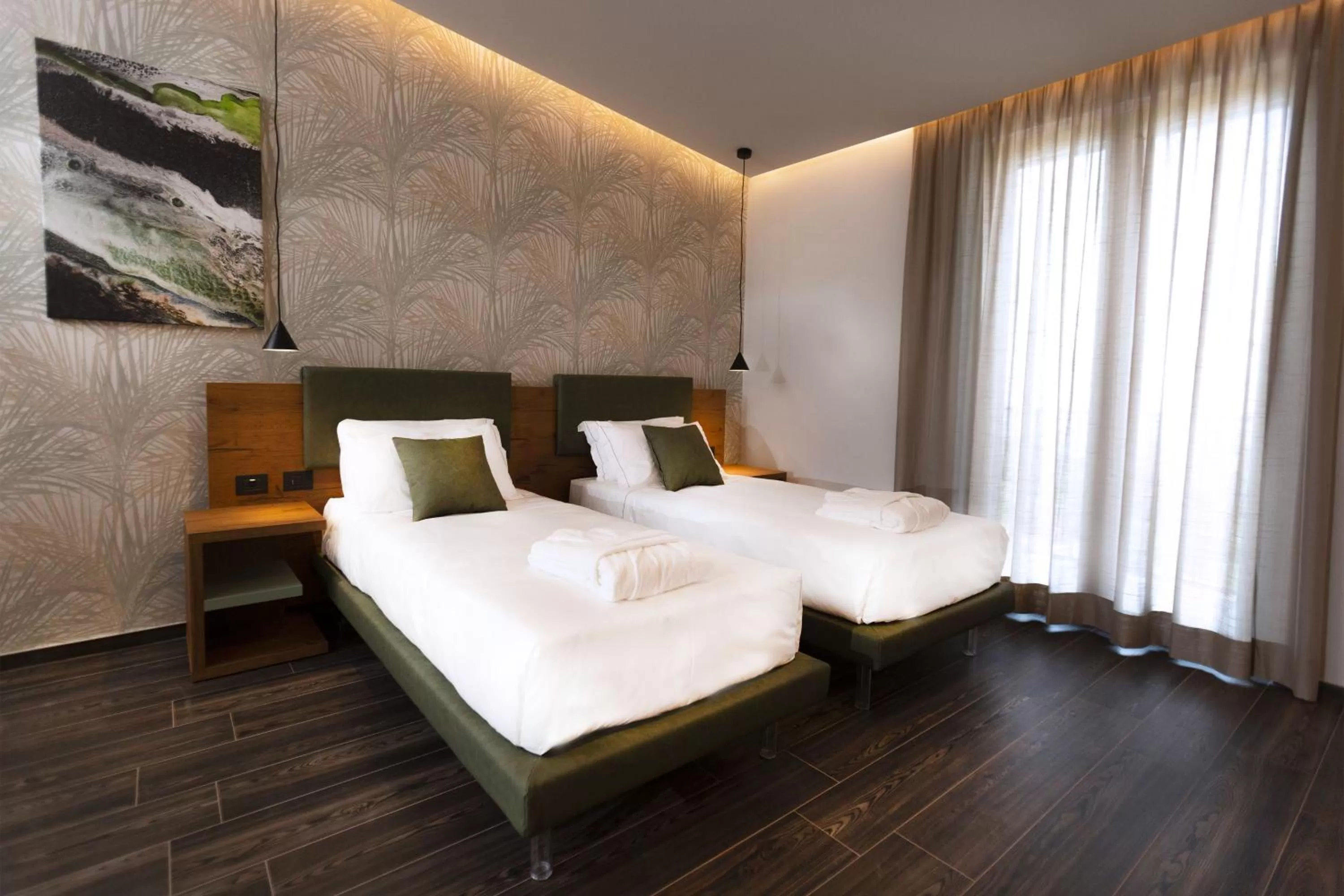 Photo of the whole room, Bed in Donna Vì Hotel