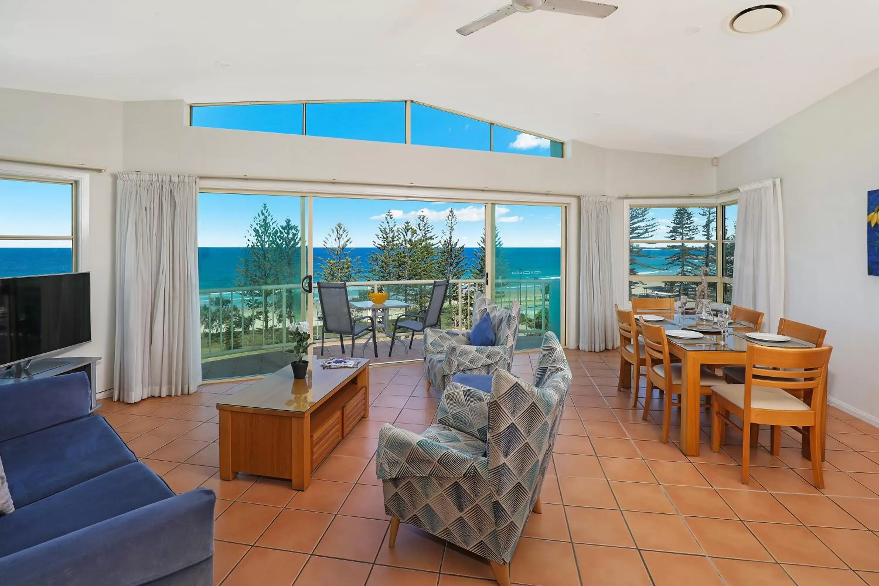 Living room in Alex Seaside Resort