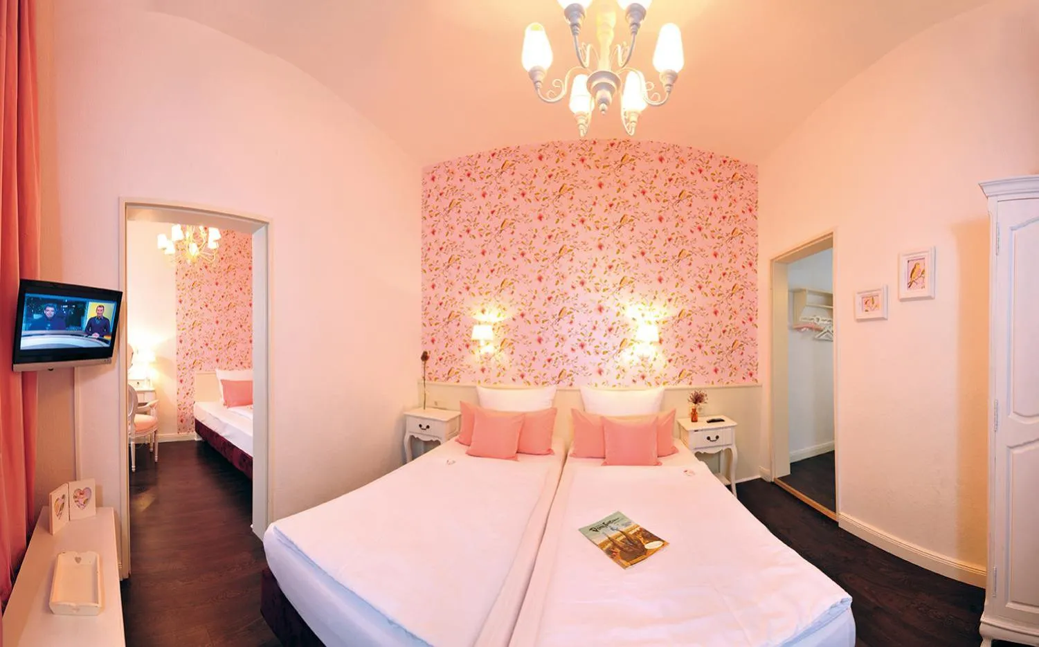 Bed in Hotel Domspitzen