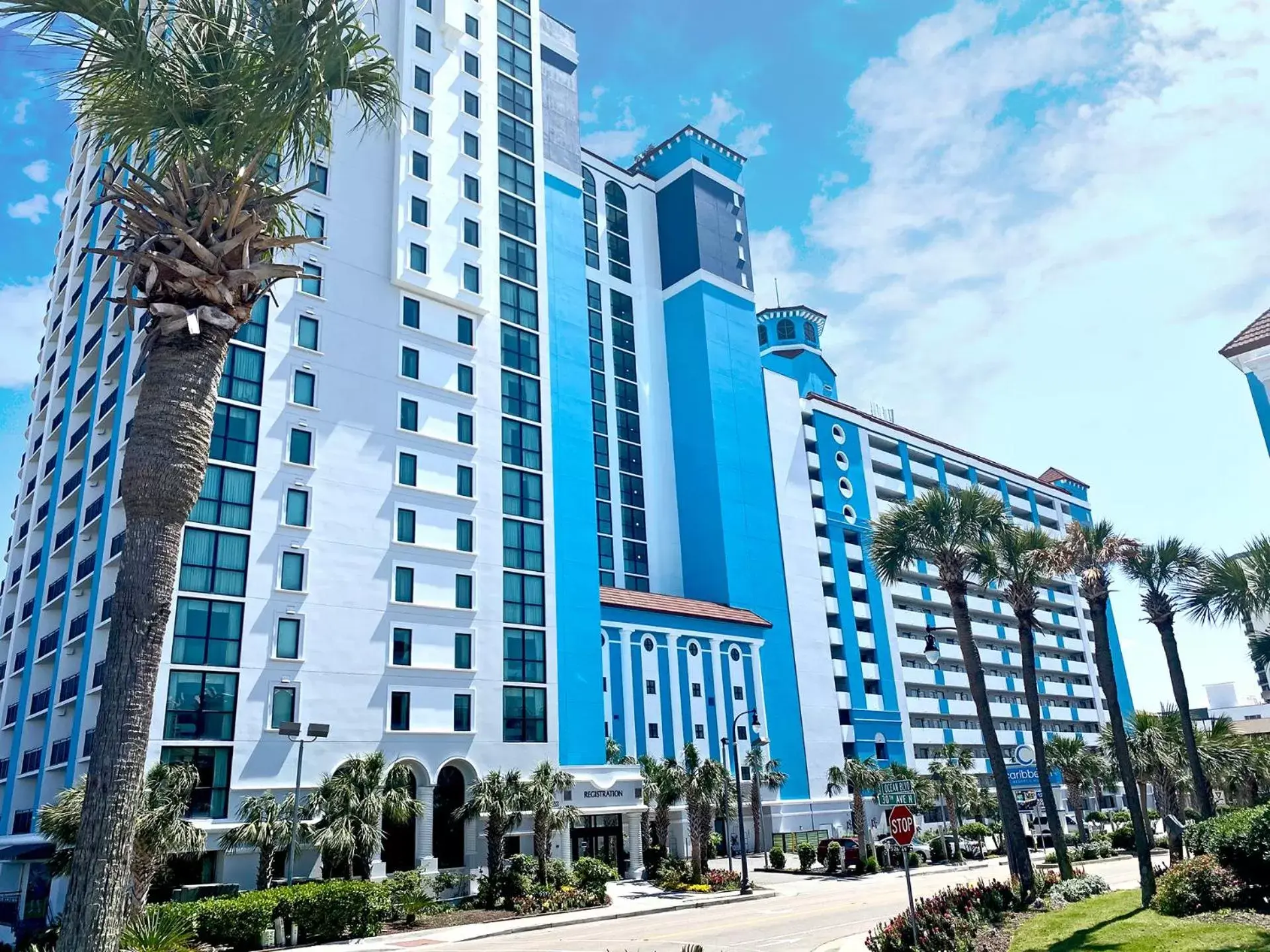 Property building in Caribbean Resort Myrtle Beach Property building in Caribbean Resort Myrtle Beach