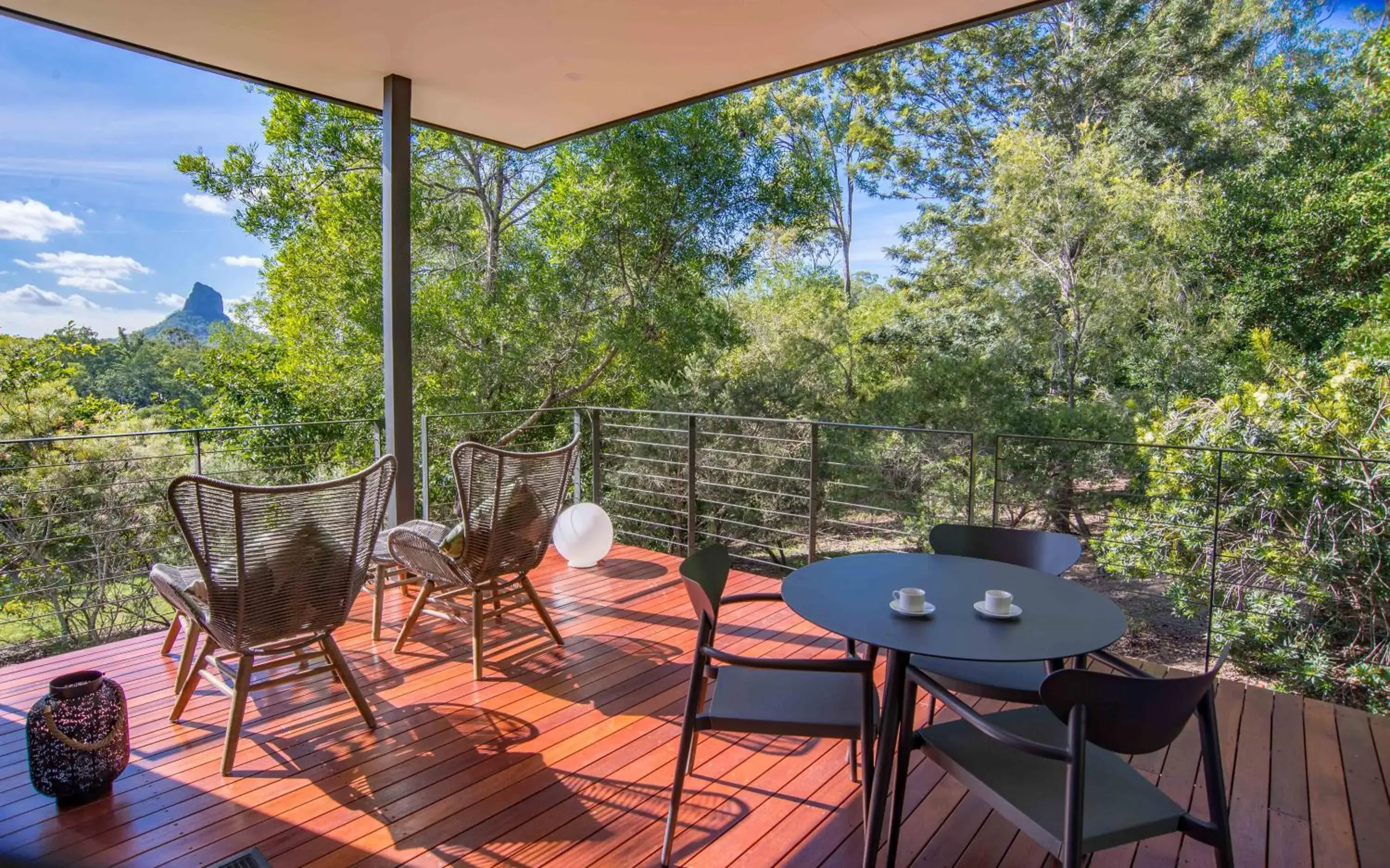 Balcony/Terrace in Glass On Glasshouse