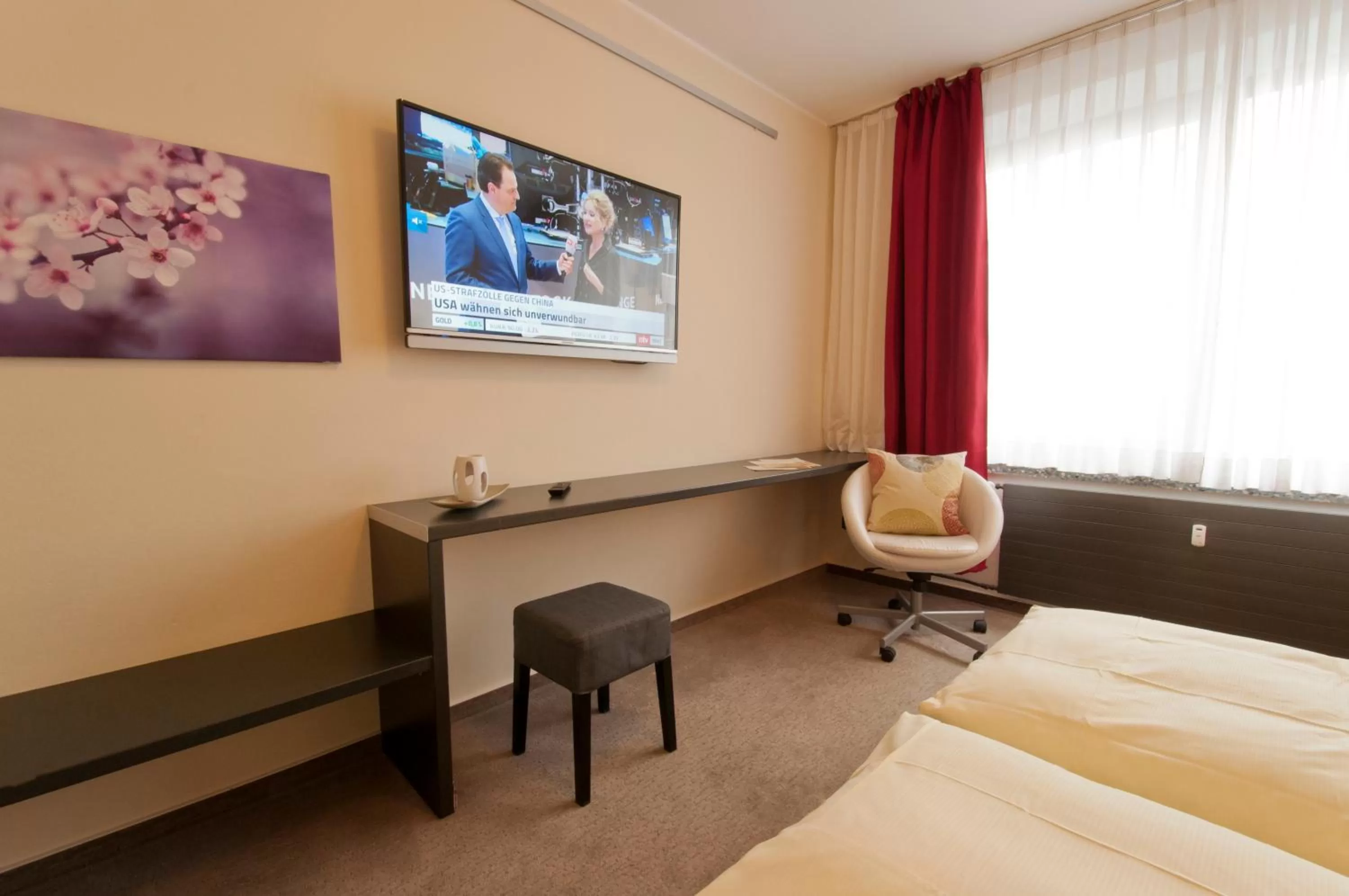 TV and multimedia, Bed in Hotel Credé